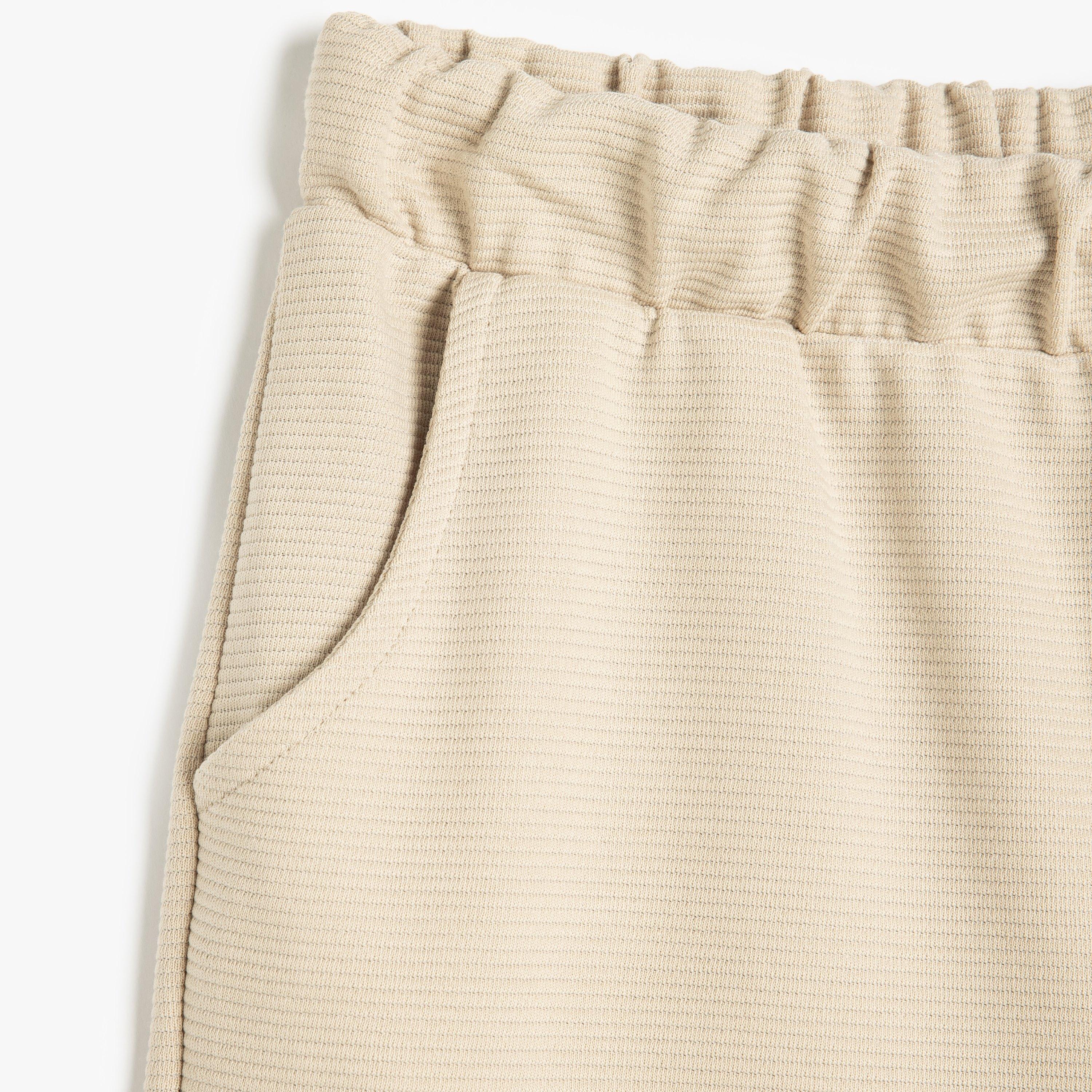 شورت برباط شد مطاطي، سادة من كوتون-boys-clothing-bottoms-shorts-image-3