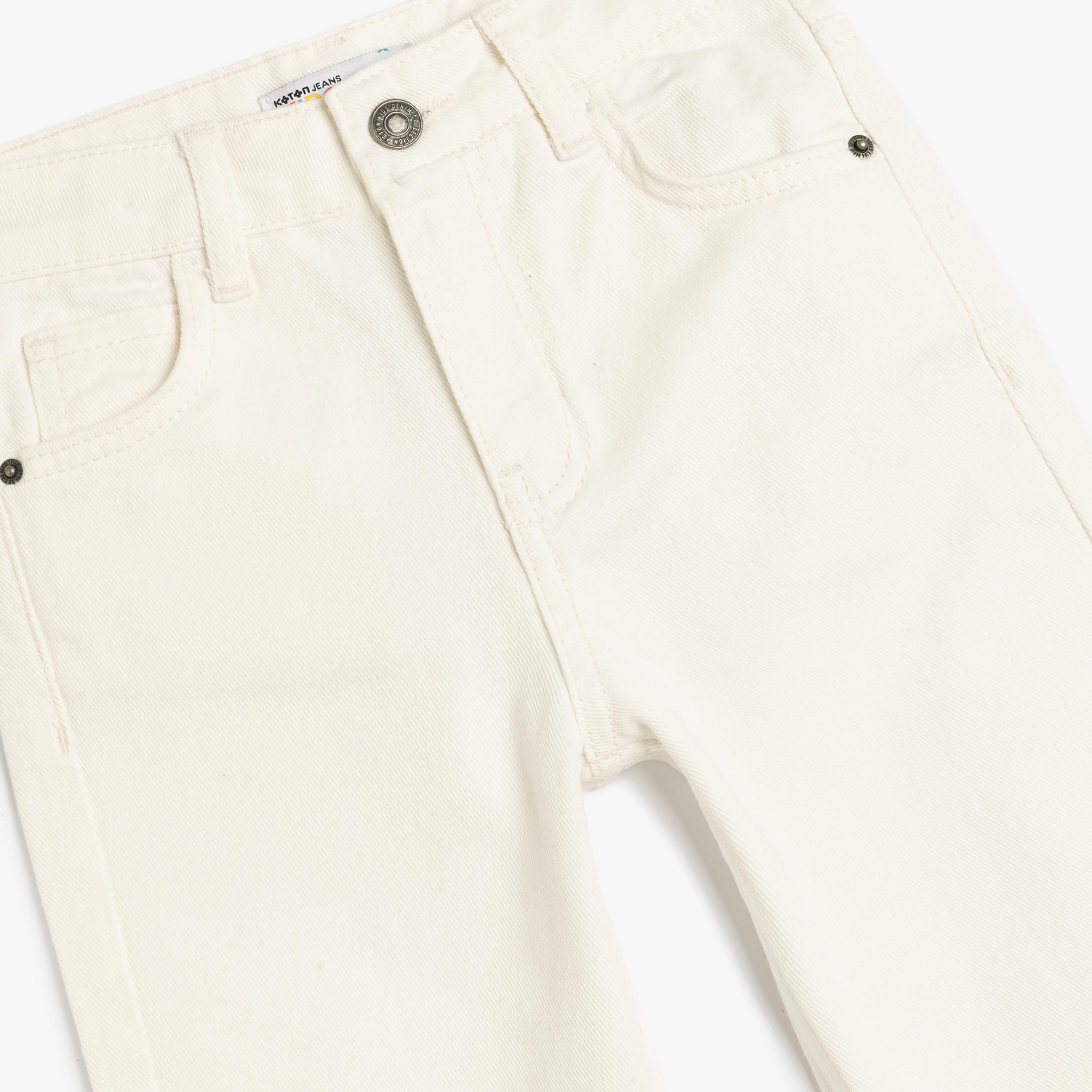 جينز بأزرار سادة من كوتون-boys-clothing-bottoms-joggersandtrackpants-image-3