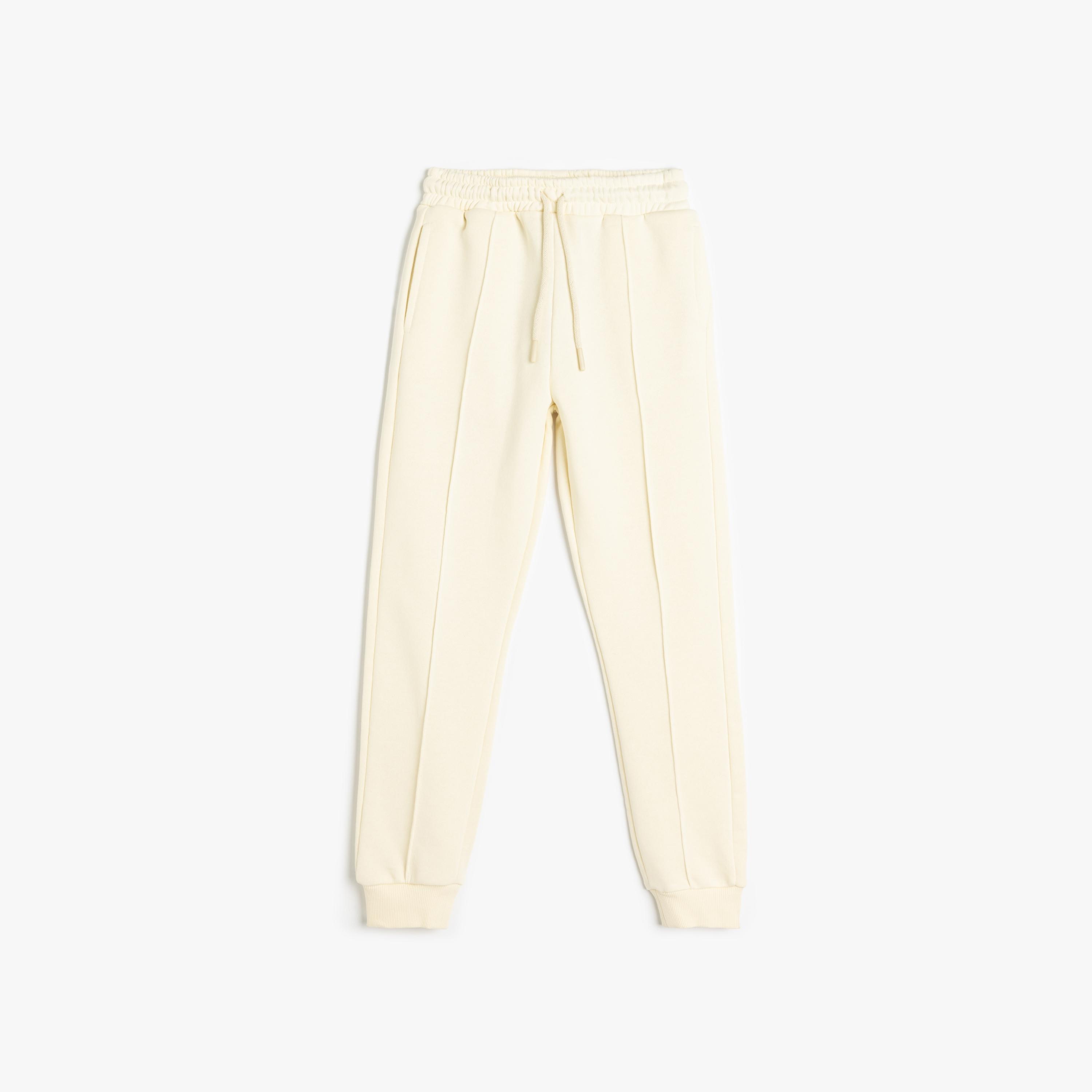 بنطلون رياضي برباط شد مطاطي، سادة من كوتون-boys-clothing-bottoms-joggersandtrackpants-image-1
