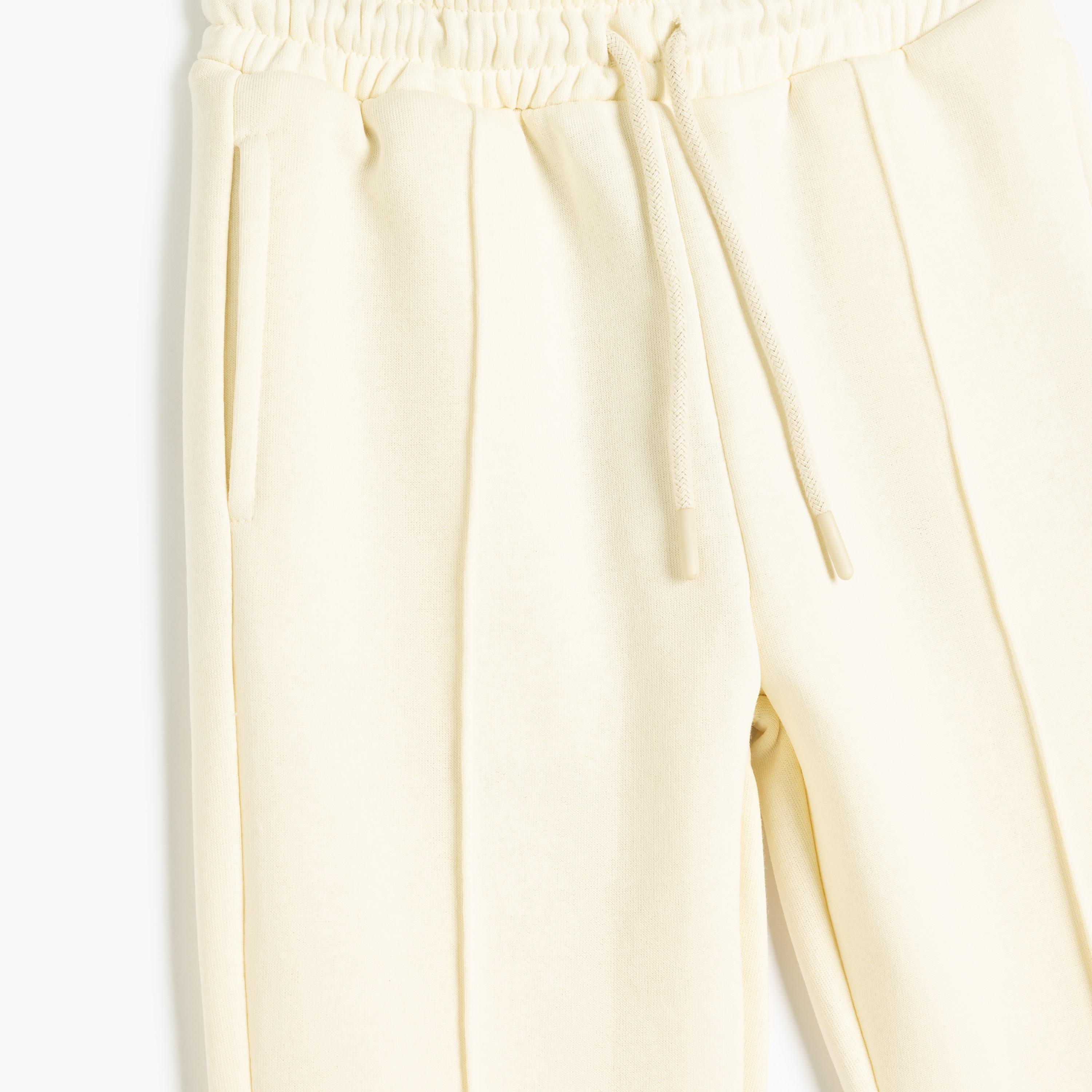 بنطلون رياضي برباط شد مطاطي، سادة من كوتون-boys-clothing-bottoms-joggersandtrackpants-image-3
