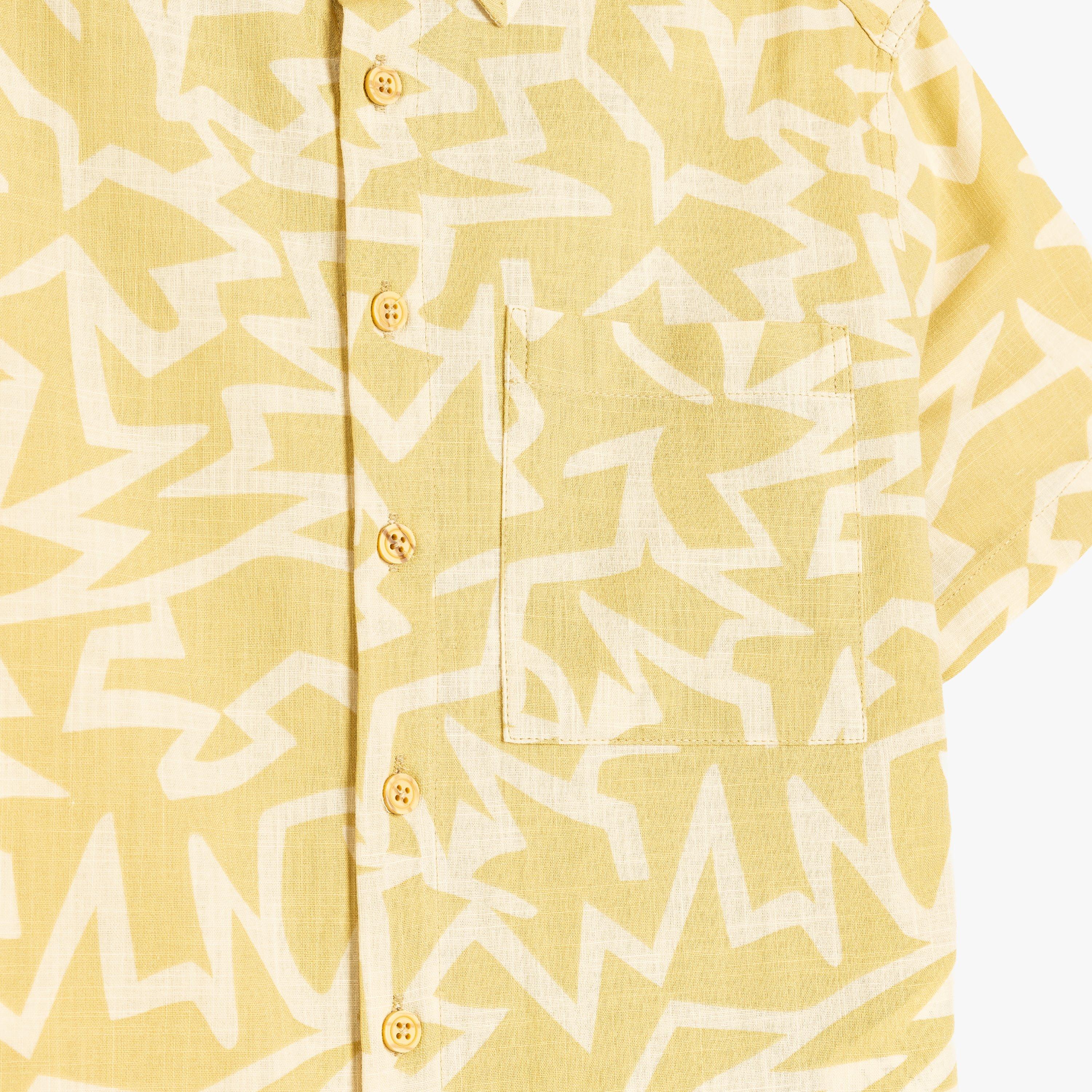 قميص بياقة وأكمام قصيرة، مطبوع من كوتون-boys-clothing-shirts-image-3