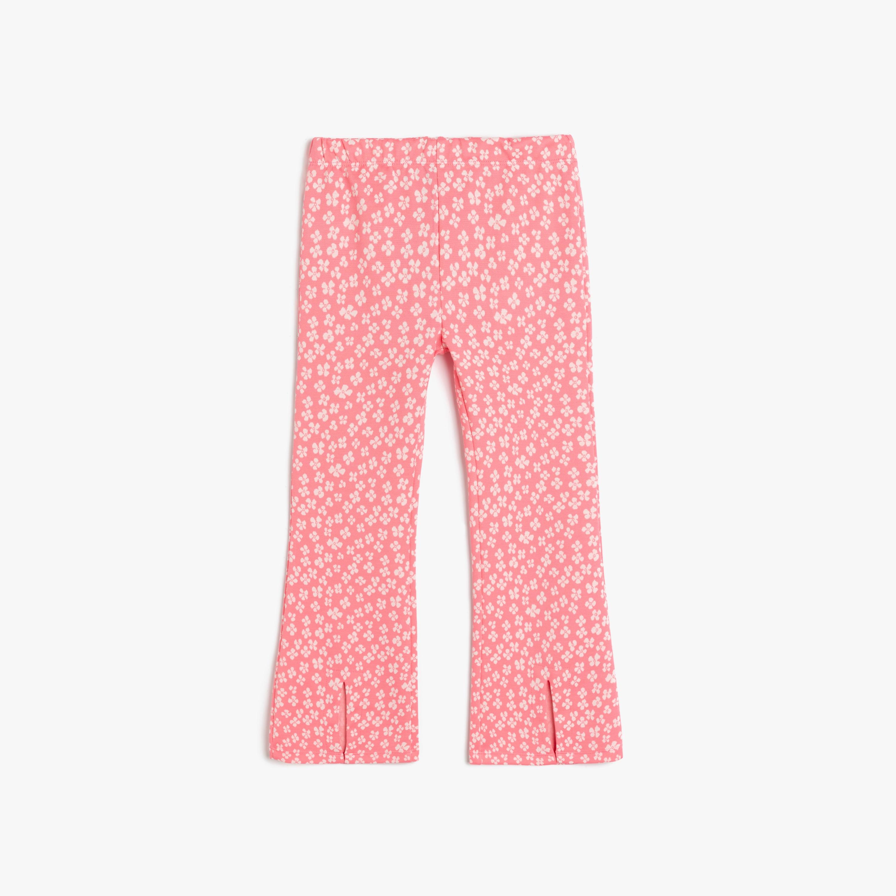 Koton Floral Elasticated Track Pants-girls-clothing-bottoms-trousers-image-1
