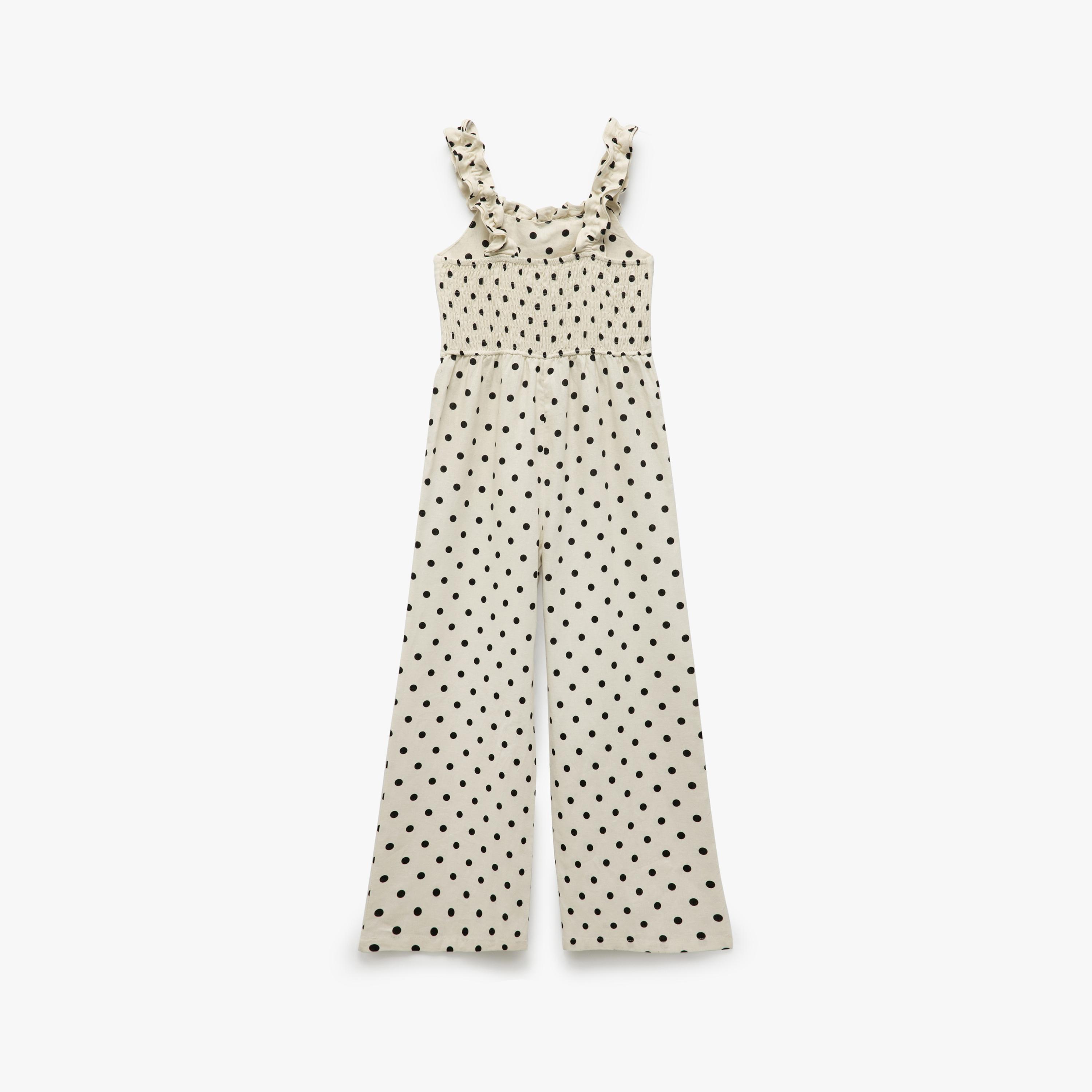 فستان بقصة ايه-لاين بياقة مربعة وبدون أكمام، مطبوع من كوتون-girls-clothing-dressesandjumpsuits-image-2