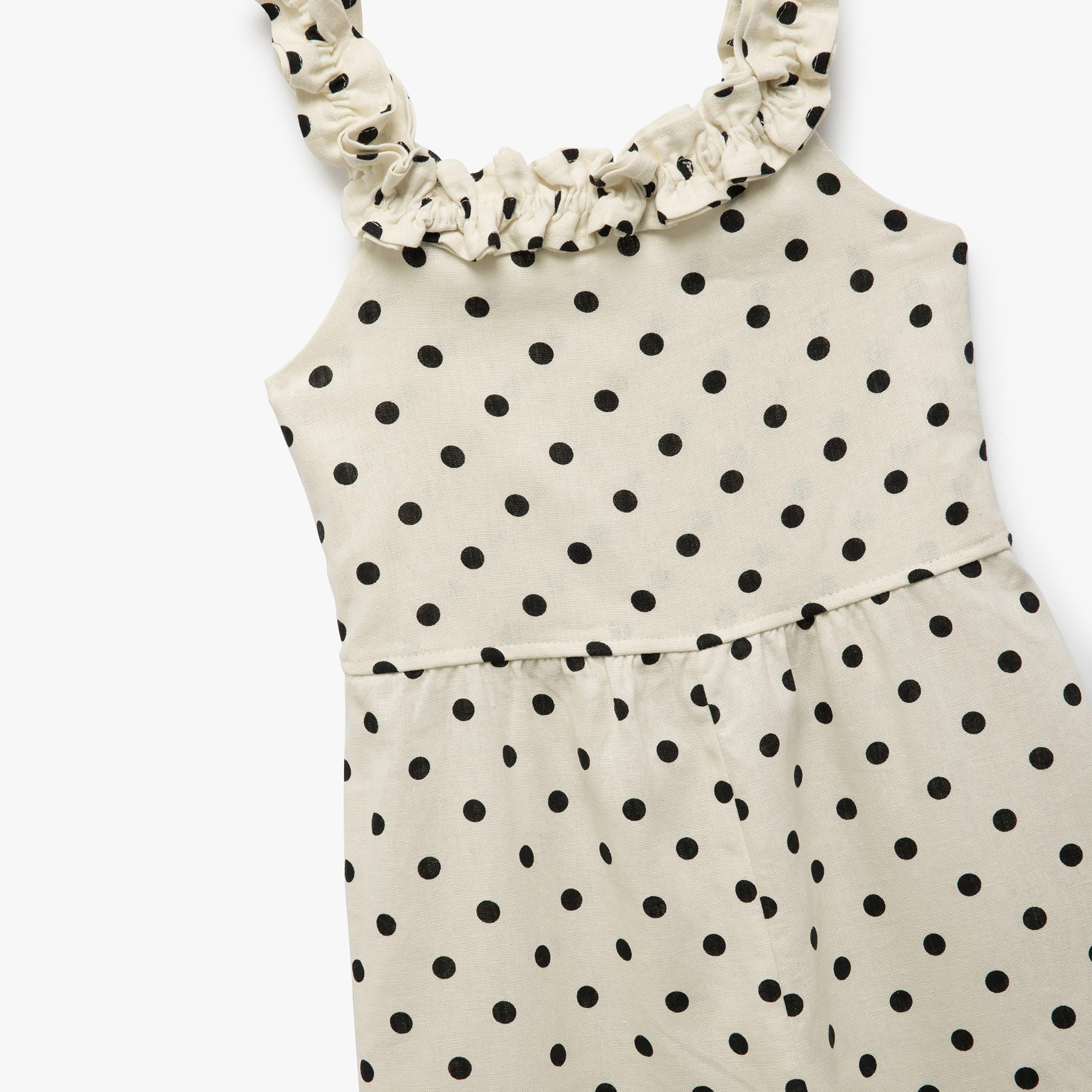 فستان بقصة ايه-لاين بياقة مربعة وبدون أكمام، مطبوع من كوتون-girls-clothing-dressesandjumpsuits-image-3