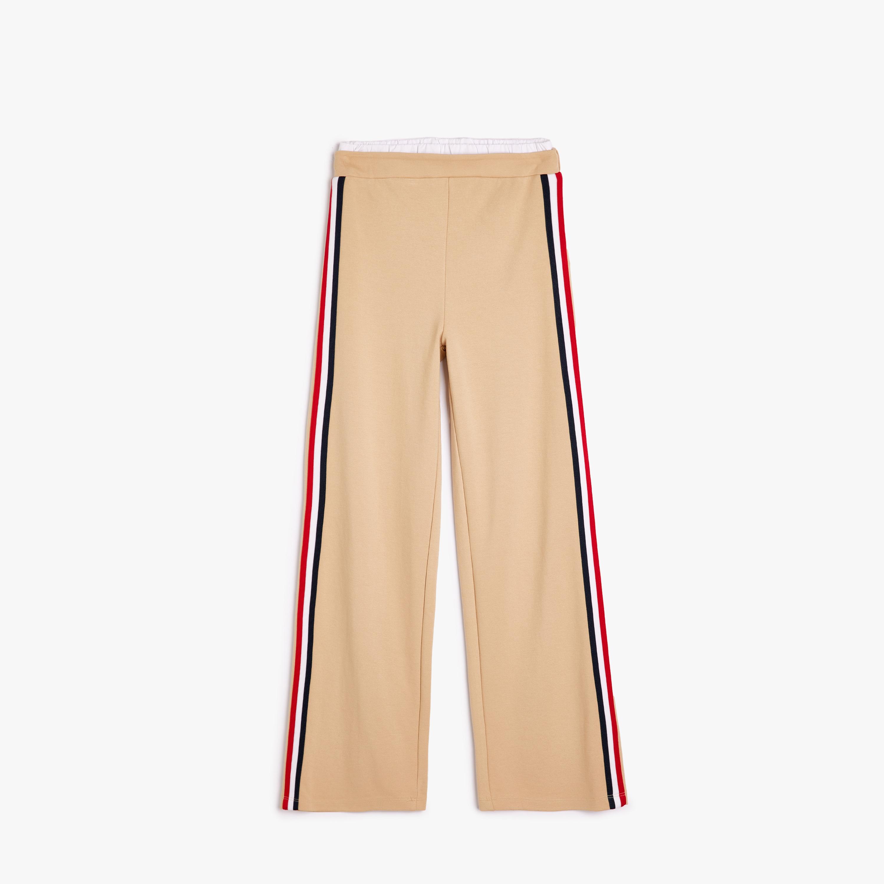 Koton Striped Elasticated Track Pants-girls-clothing-bottoms-trousers-image-1