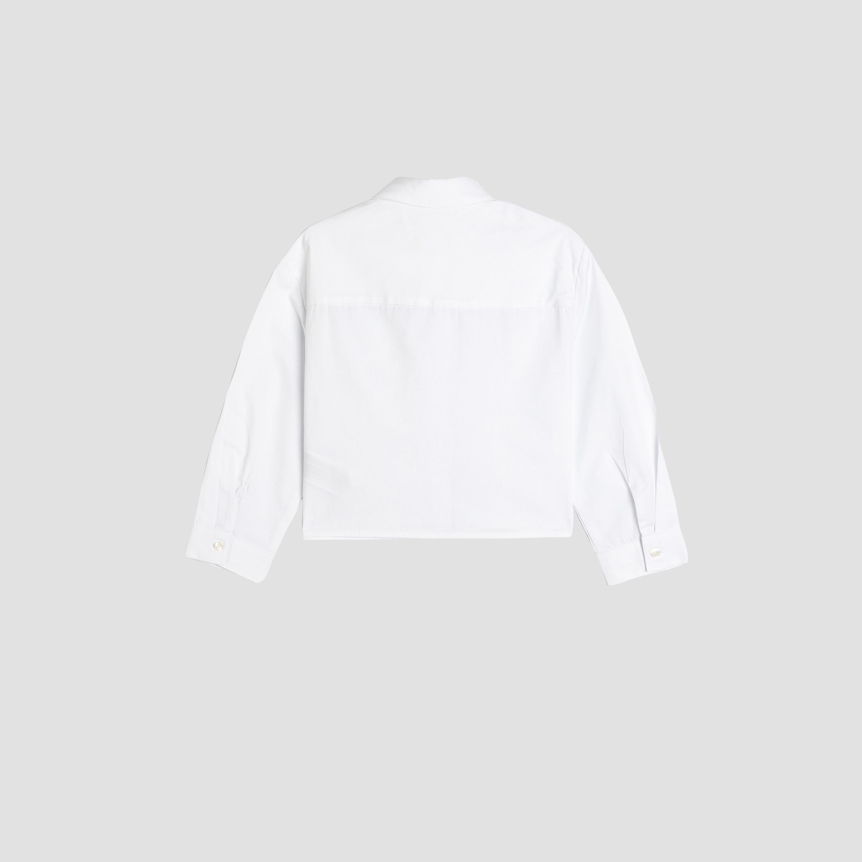 Koton Long Sleeves Collar Neck Solid Shirt-girls-clothing-blousesandshirts-image-2