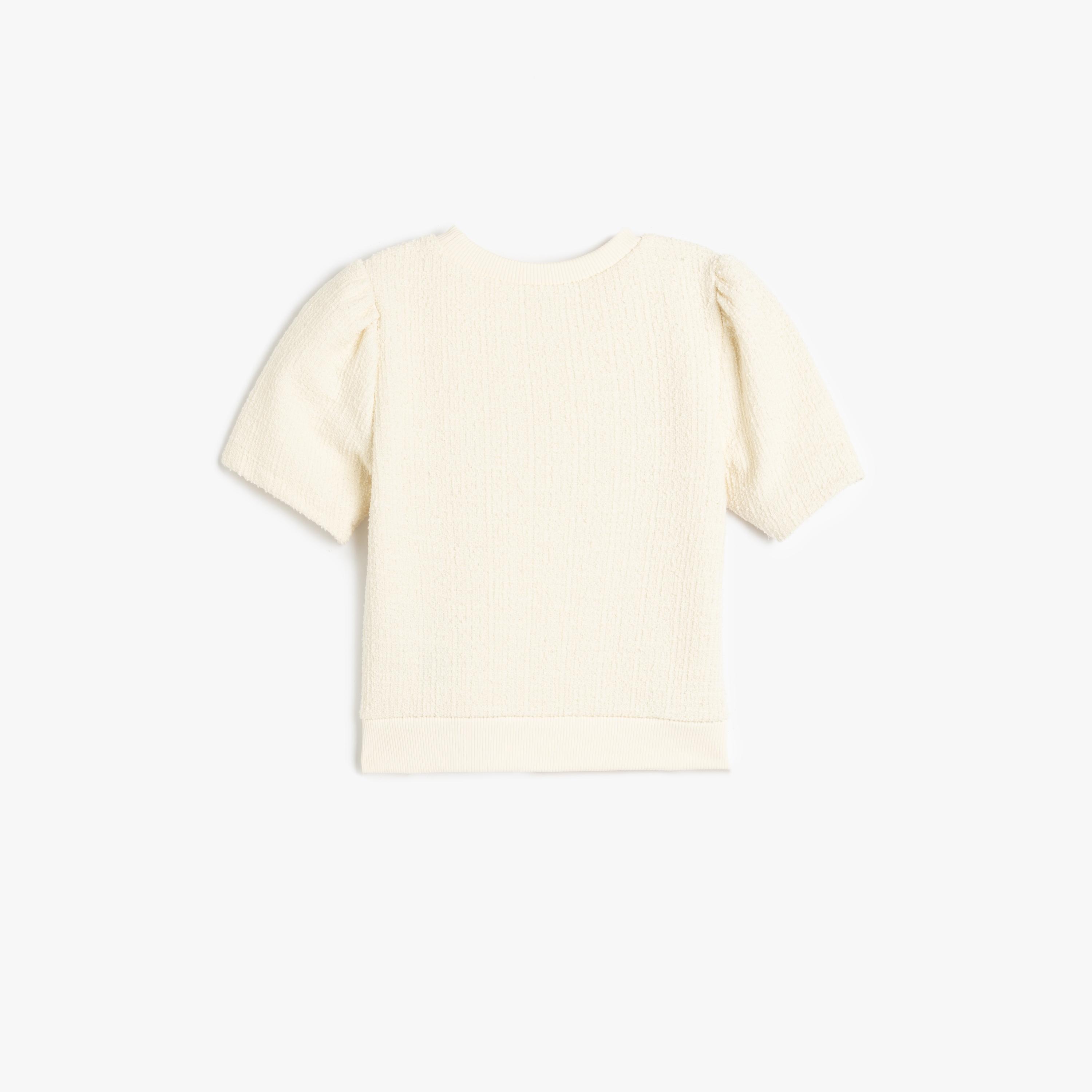 Koton Sleeveless Round Neck Solid Blouse-girls-clothing-blousesandshirts-image-2