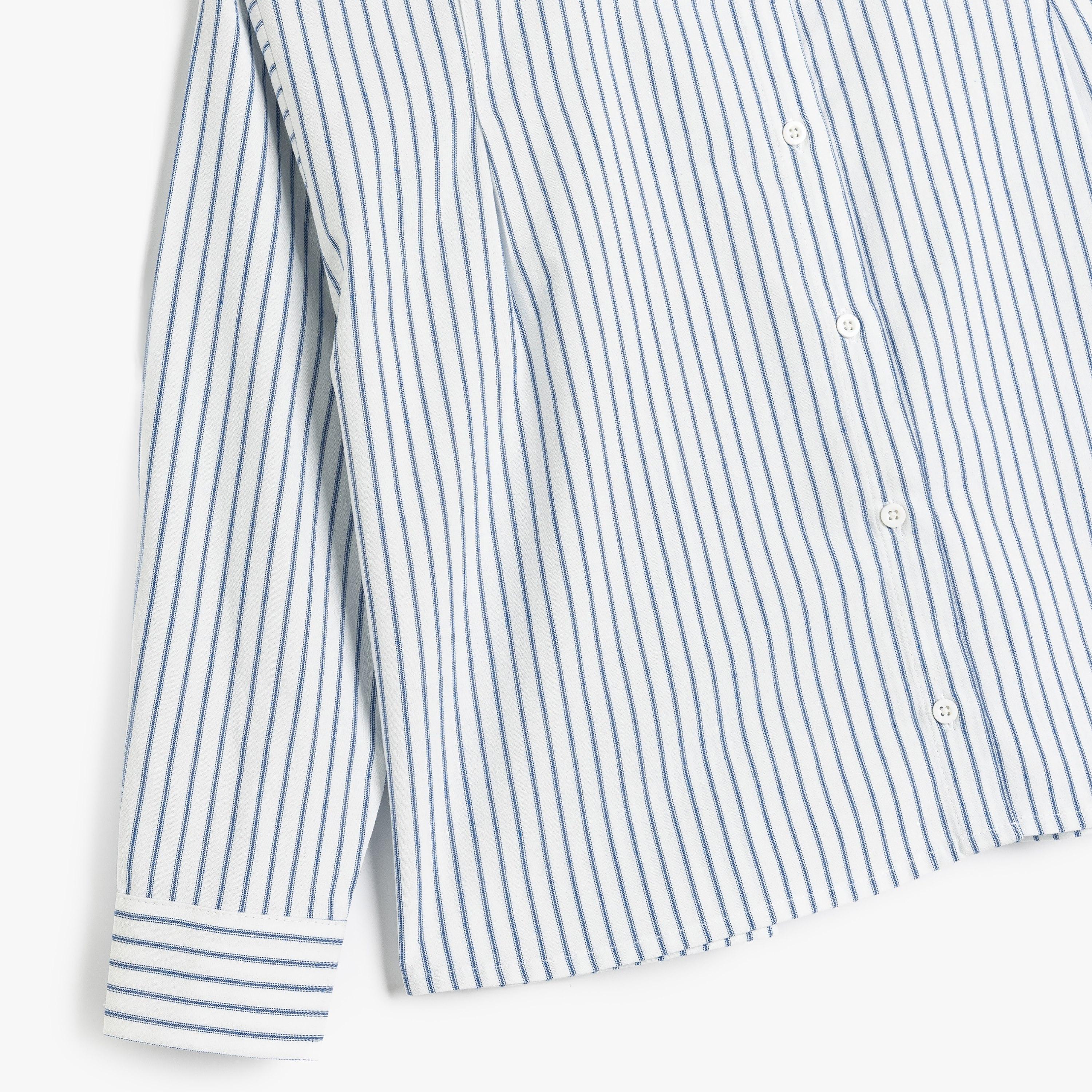 Koton Long Sleeves Collar Neck Striped Shirt-girls-clothing-blousesandshirts-image-3