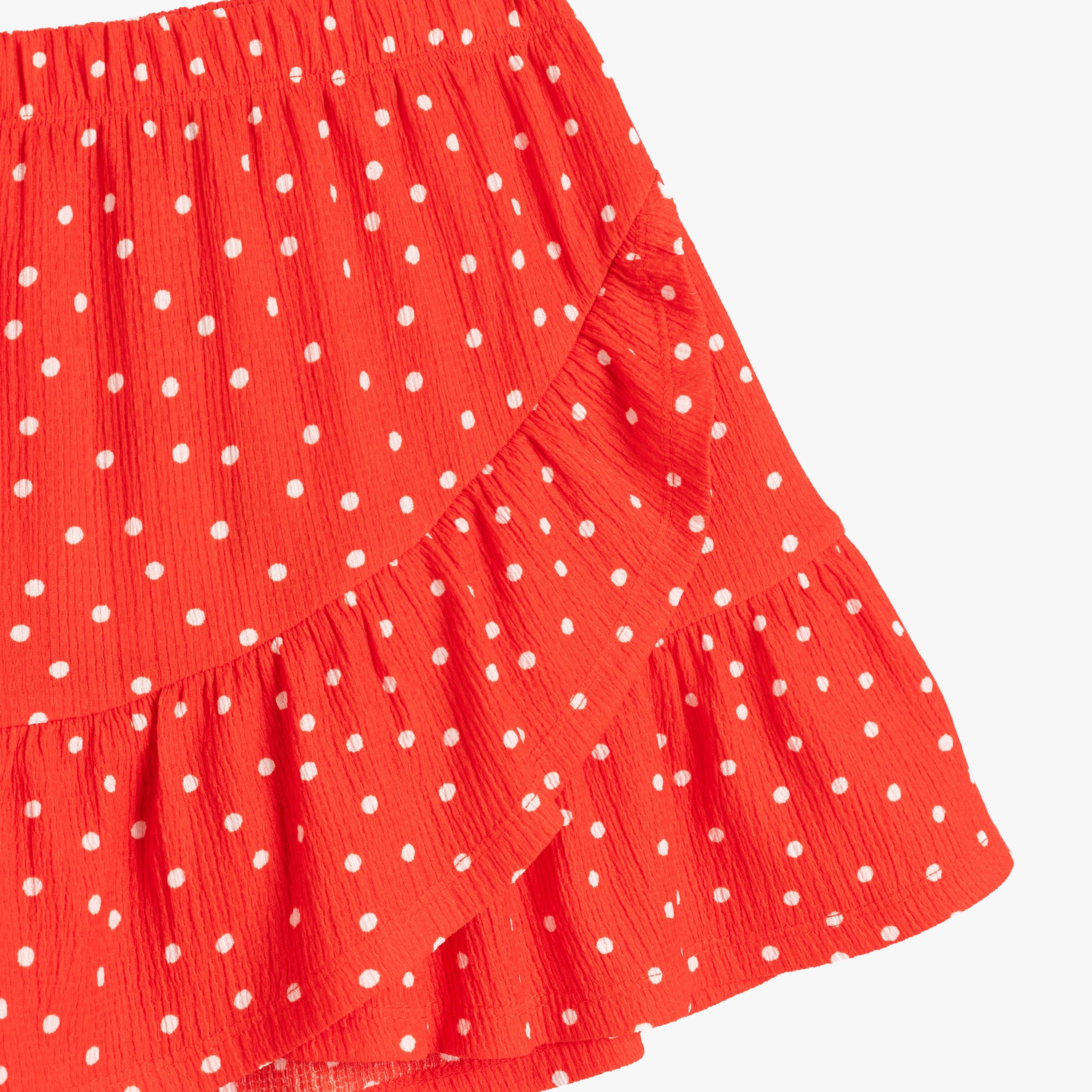 Koton Printed Elasticated Skirt-girls-clothing-bottoms-skirts-image-3