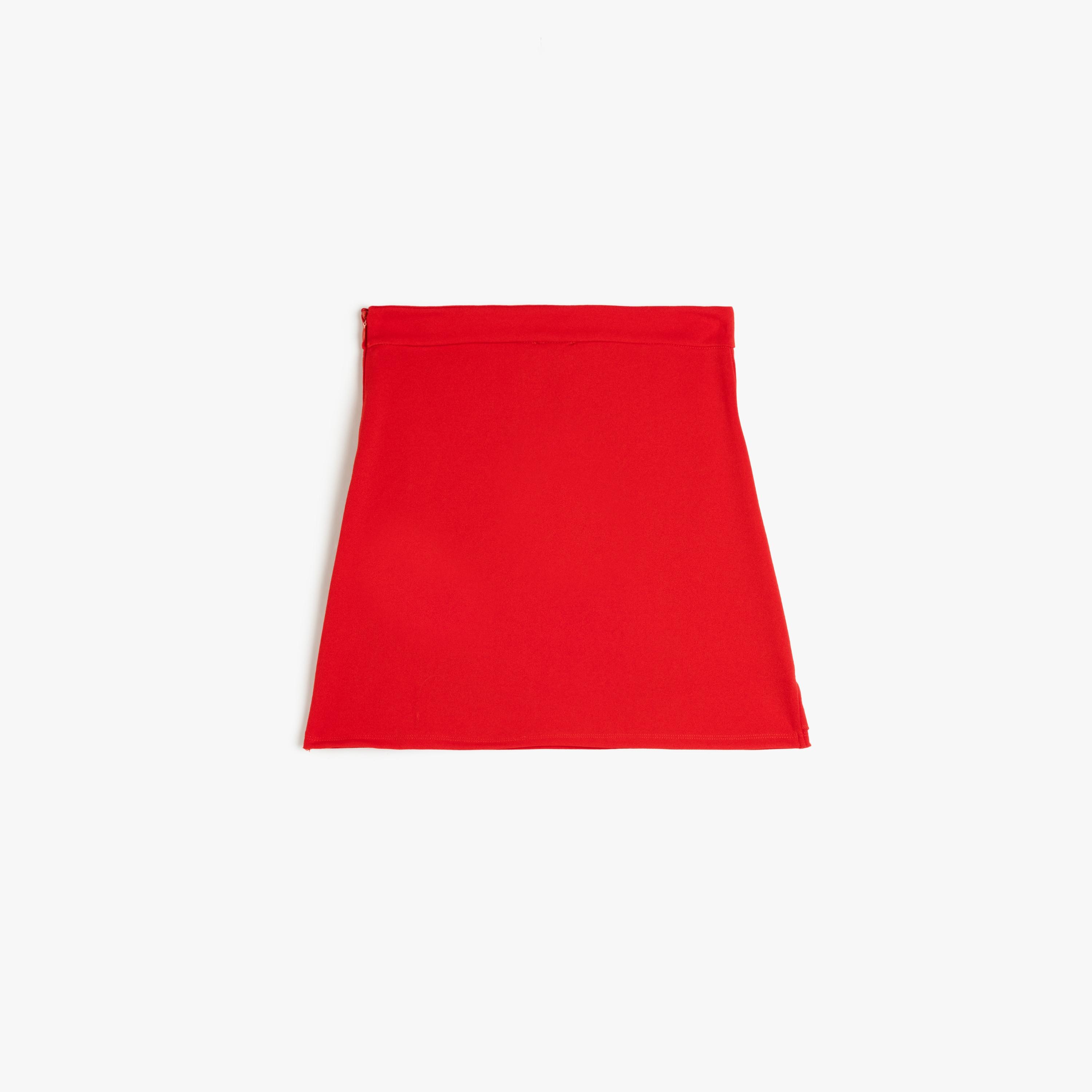 Koton Solid Elasticated Skirt-girls-clothing-bottoms-skirts-image-2