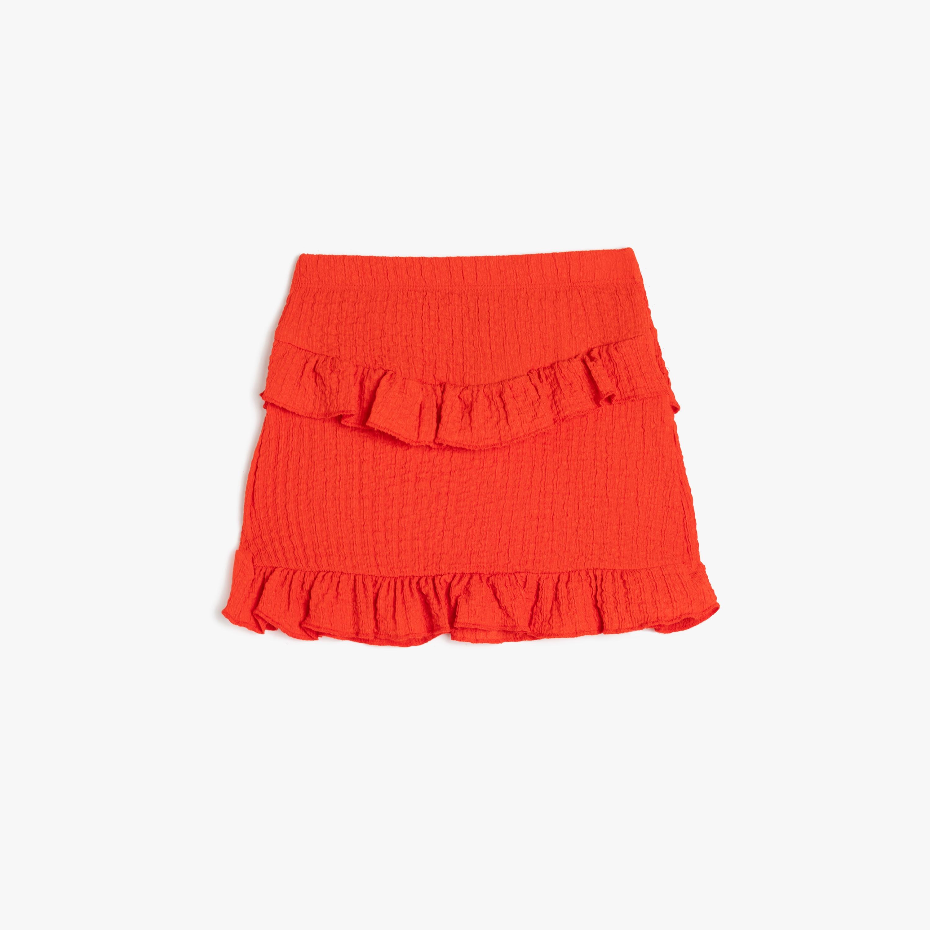 Koton Solid Elasticated Skirt-girls-clothing-bottoms-skirts-image-1