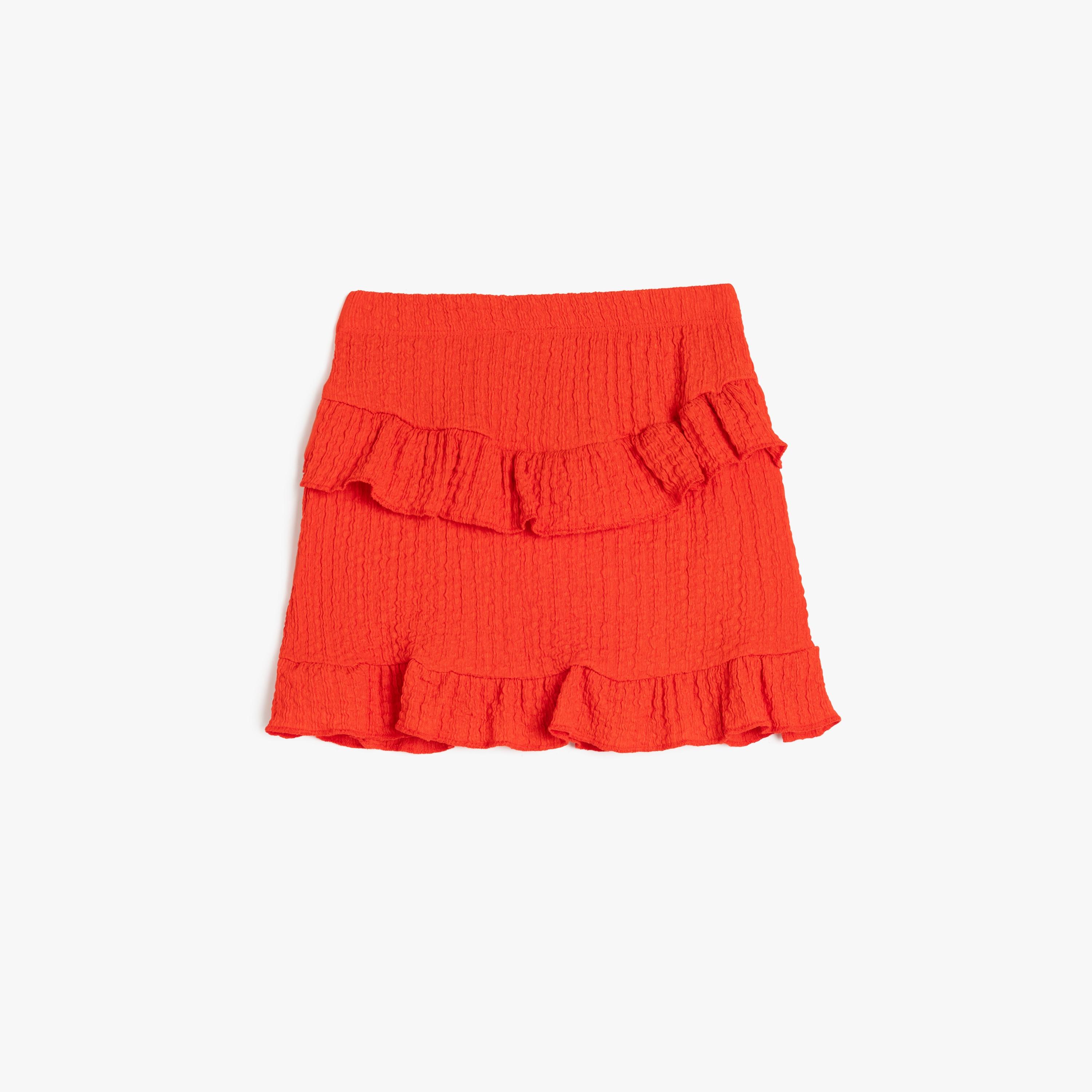 Koton Solid Elasticated Skirt-girls-clothing-bottoms-skirts-image-2