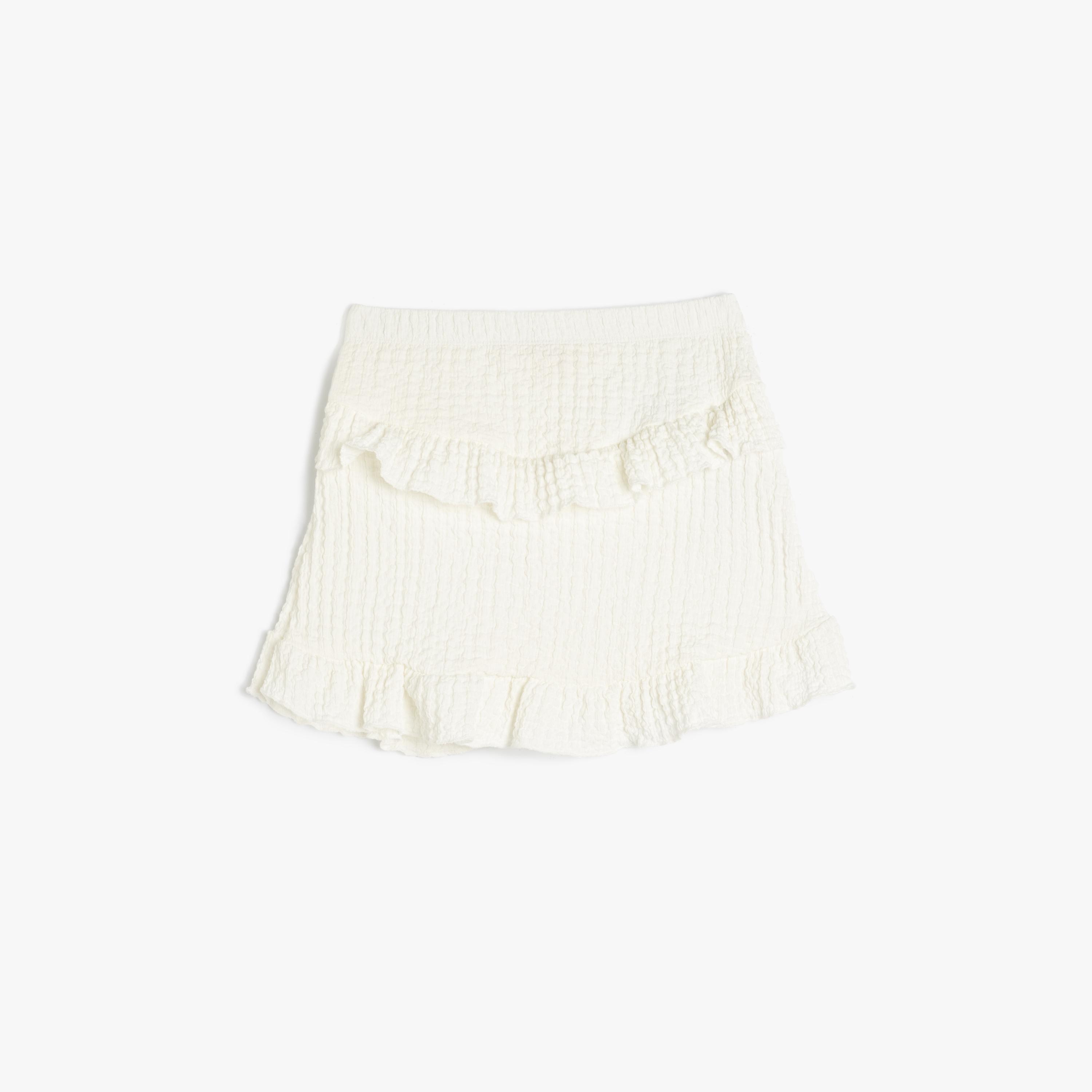 Koton Solid Elasticated Skirt-girls-clothing-bottoms-skirts-image-1