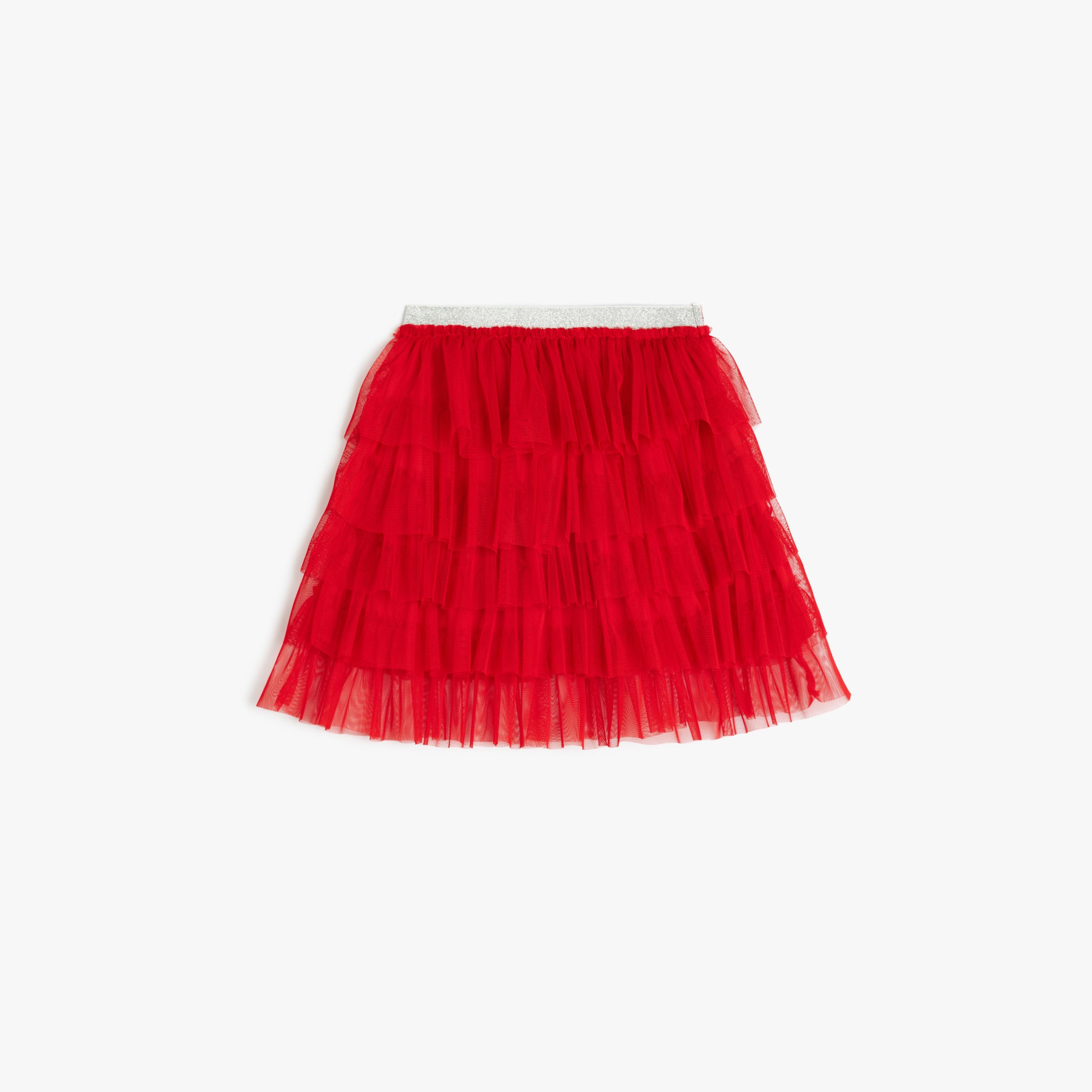 تنورة مطاطية سادة من كوتون-girls-clothing-bottoms-skirts-image-1