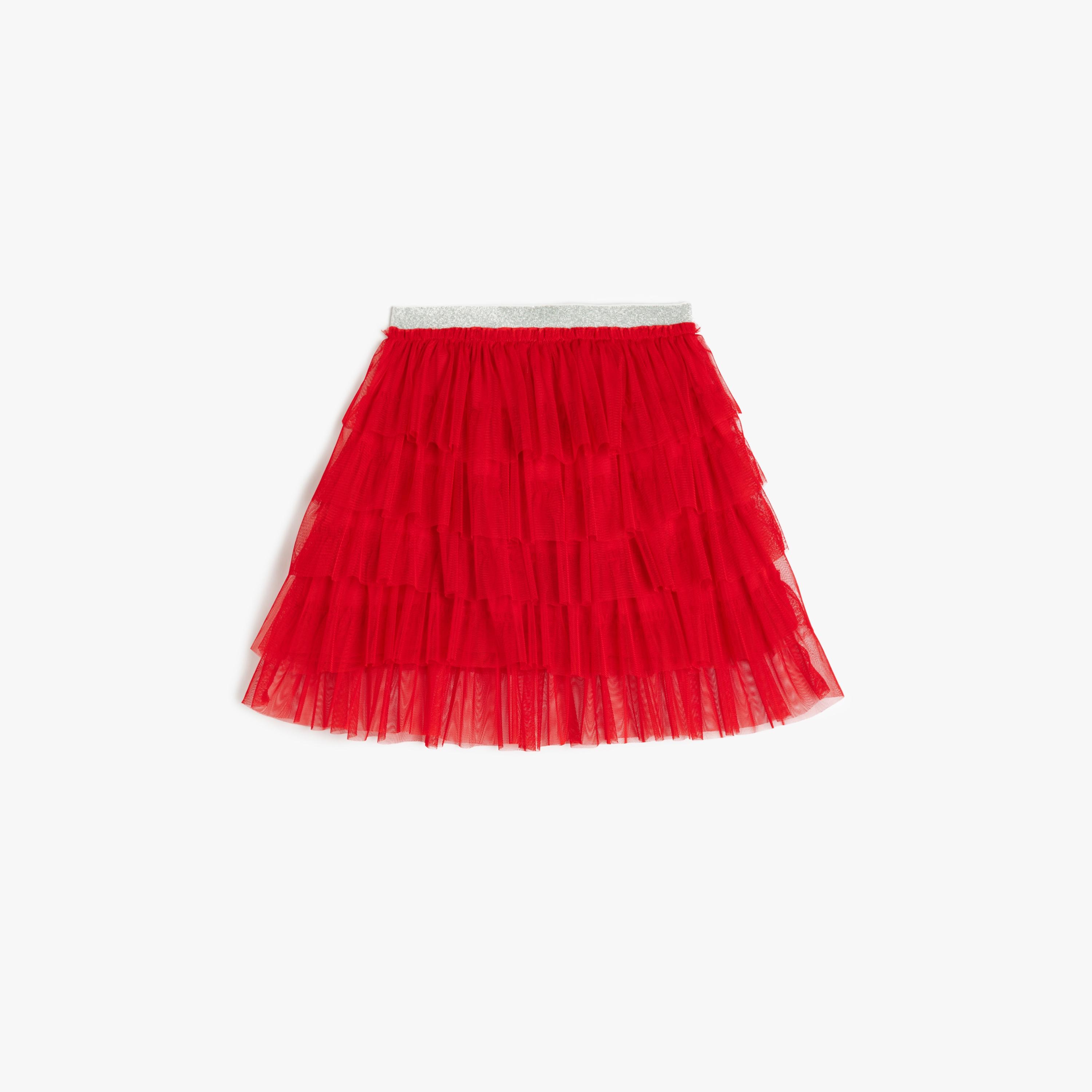 تنورة مطاطية سادة من كوتون-girls-clothing-bottoms-skirts-image-2