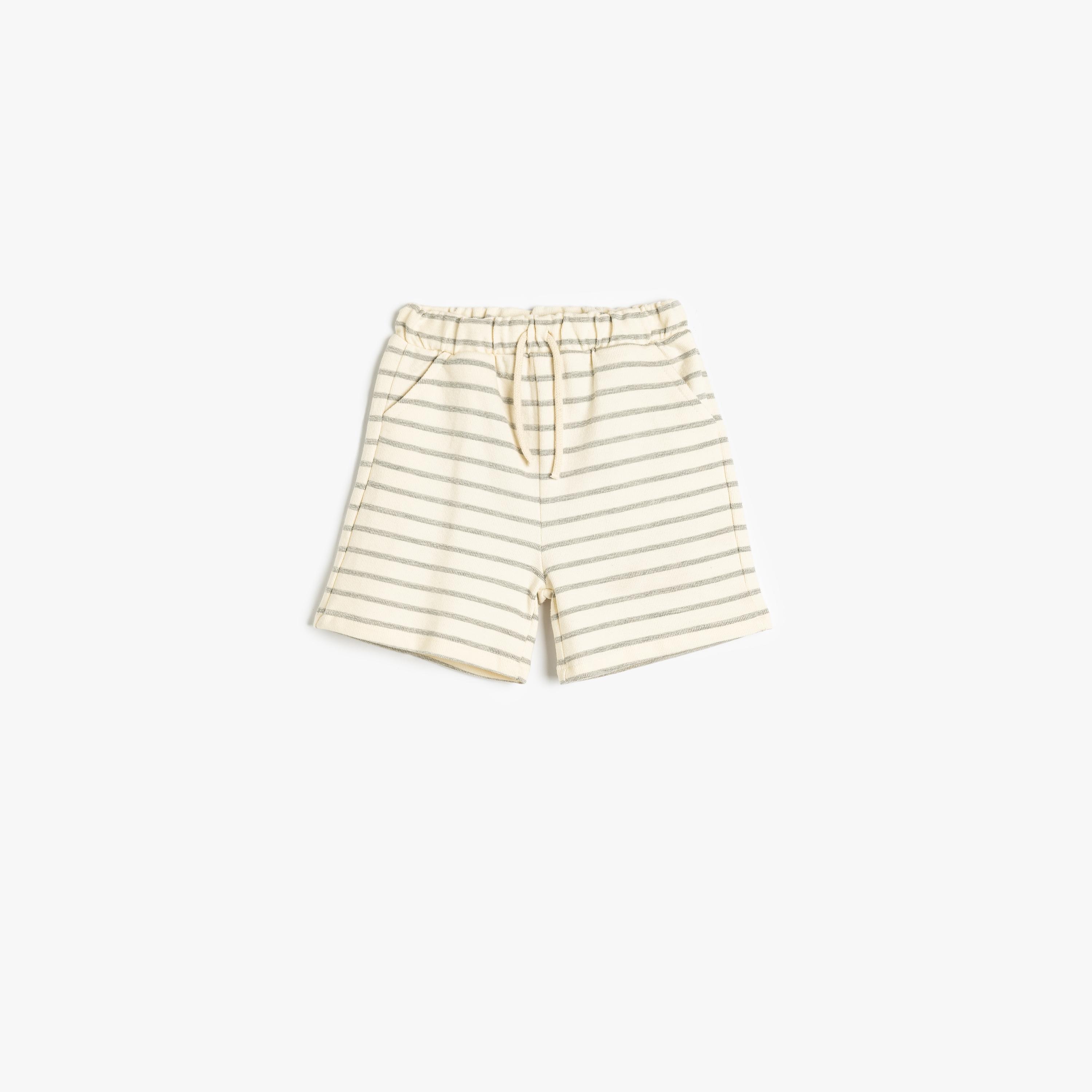 شورت برباط شد مطاطي، مخطط من كوتون-boys-clothing-bottoms-shorts-image-1