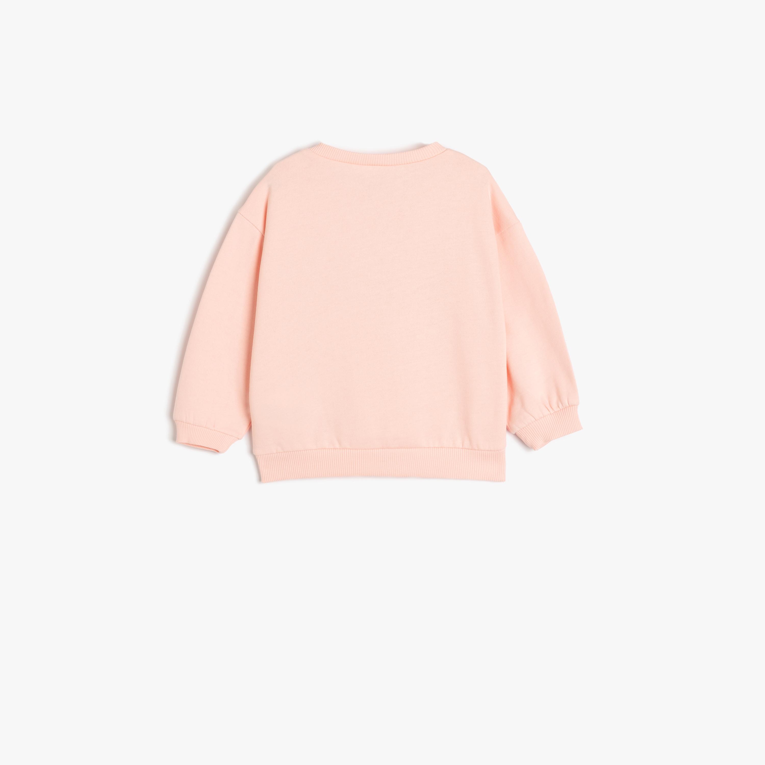 Koton Long Sleeves Round Neck Printed Sweatshirt-girls-clothing-sweatshirts-image-2