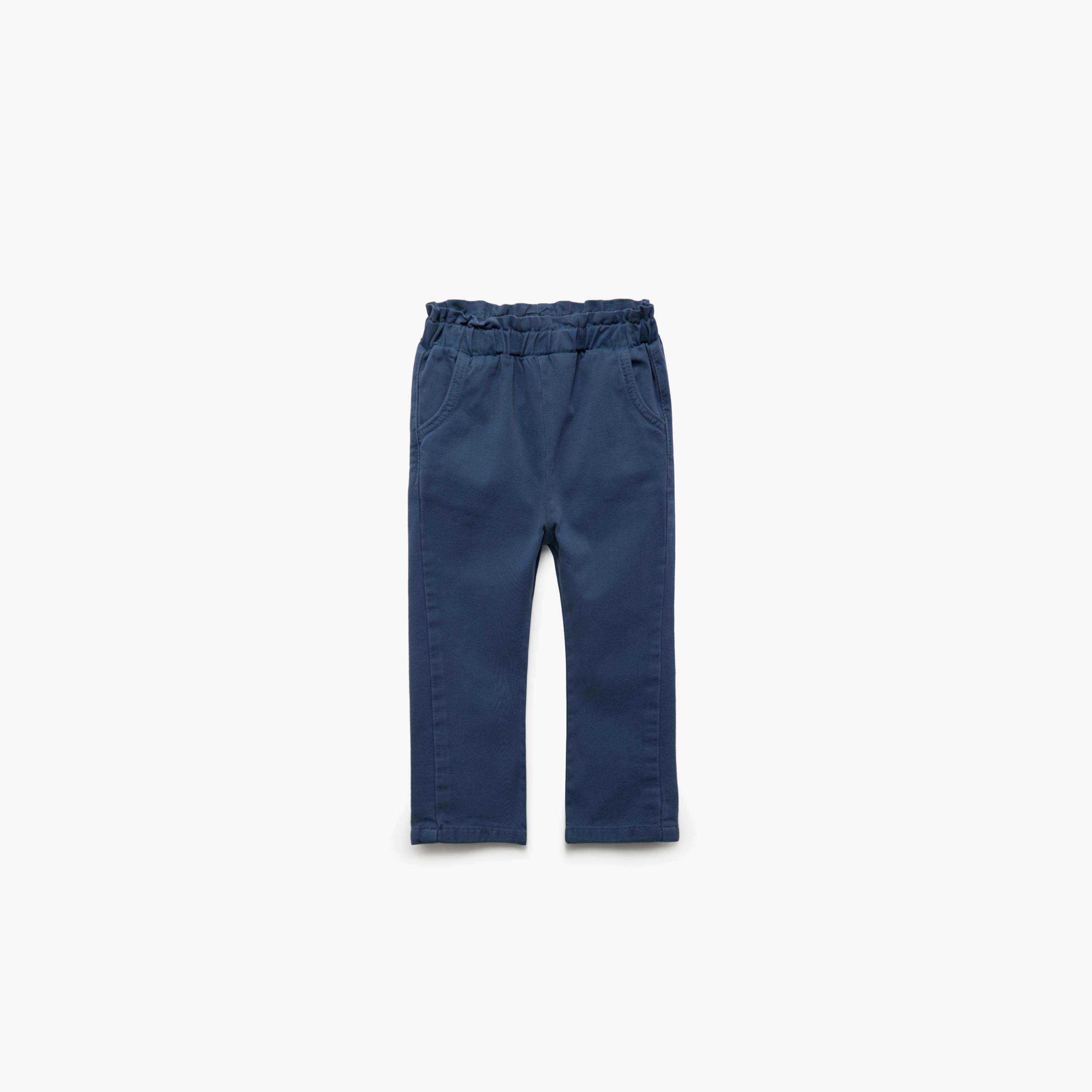 Koton Solid Elasticated Track Pants-girls-clothing-bottoms-joggersandtrackpants-image-1