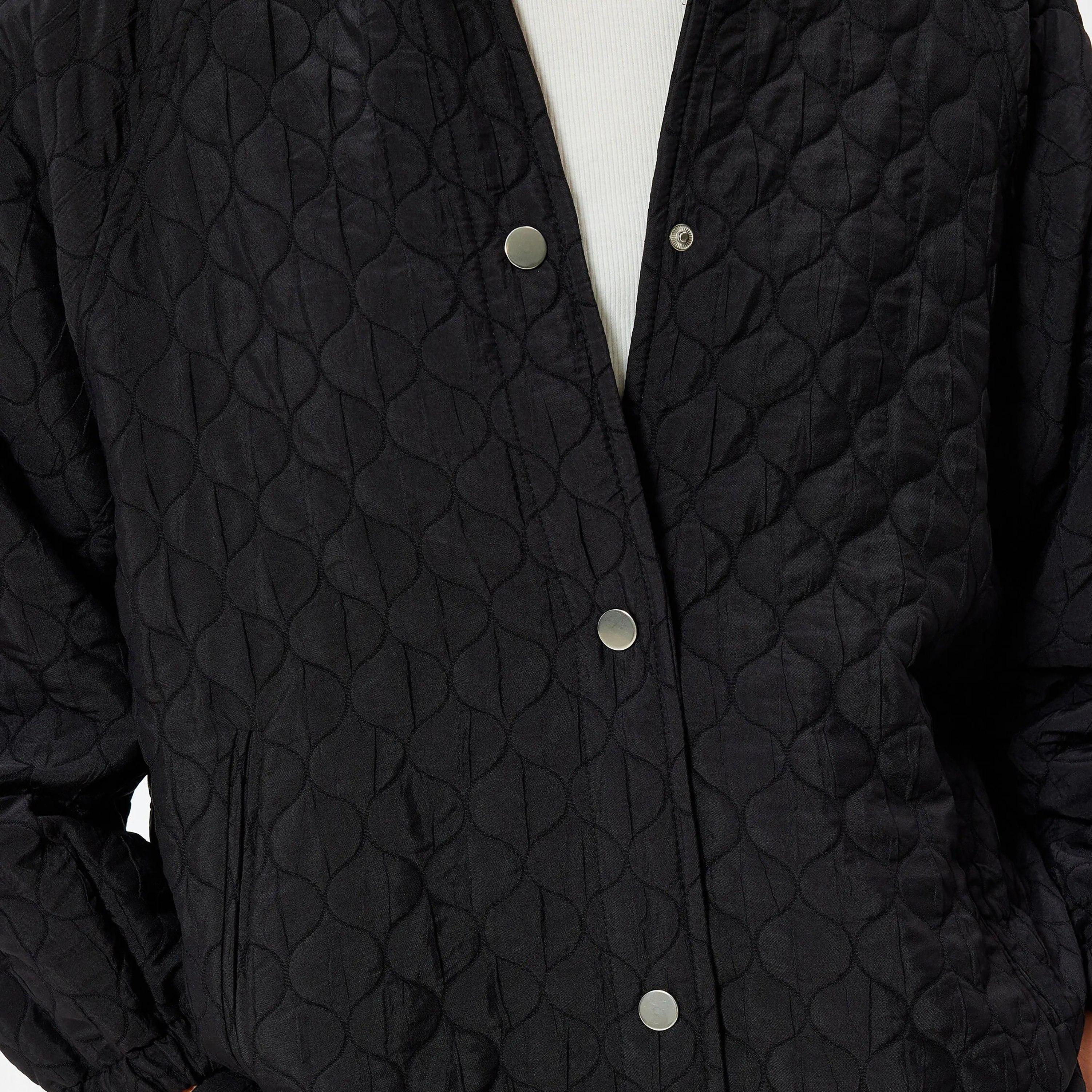 KOTON Quilted Hooded Neck Women's Jacket-women-clothing-coatsandjackets-jackets-image-4