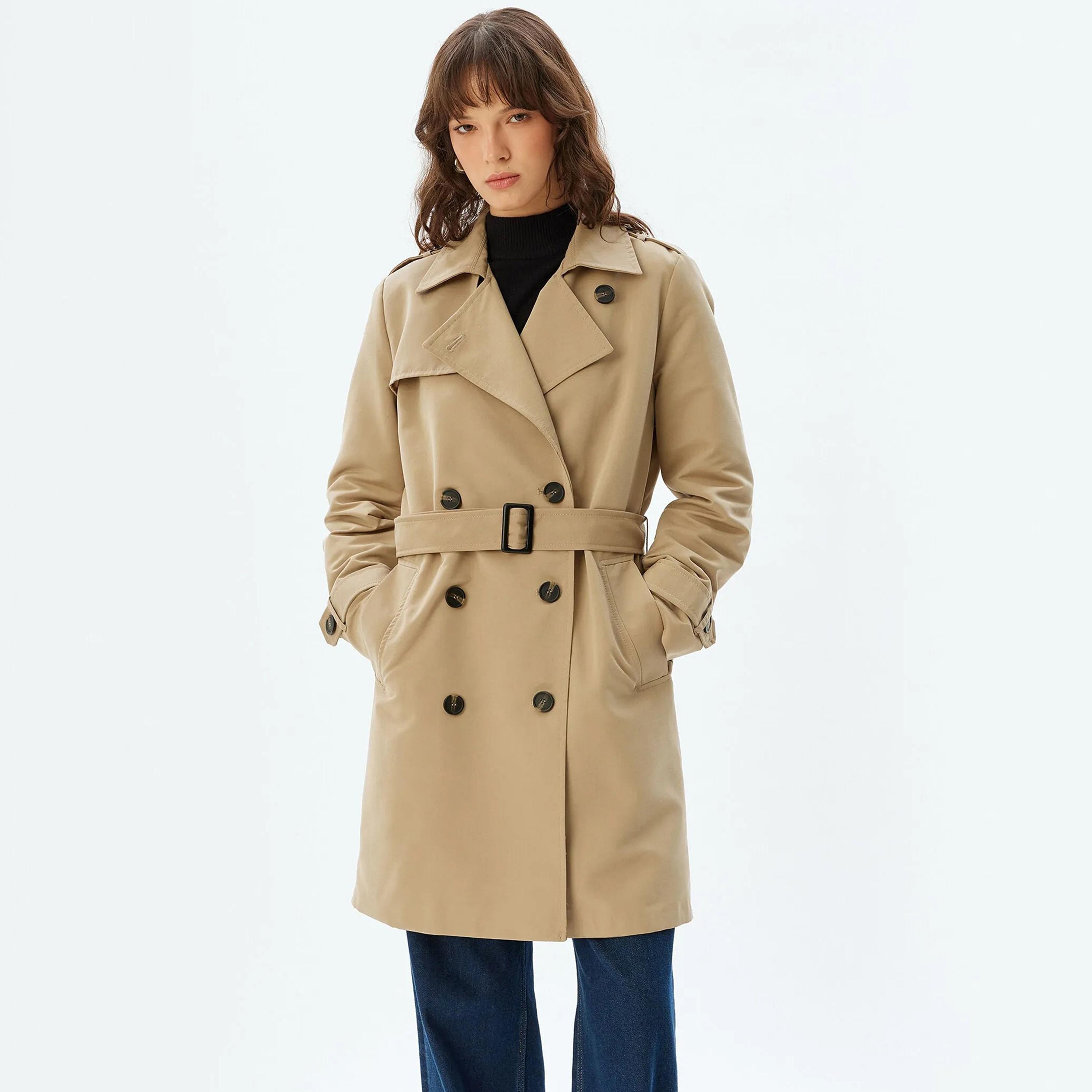 بليزر نسائي أسود اللون ذو ياقة صدر واحدة من كوتون-women-clothing-coatsandjackets-blazers-image-29