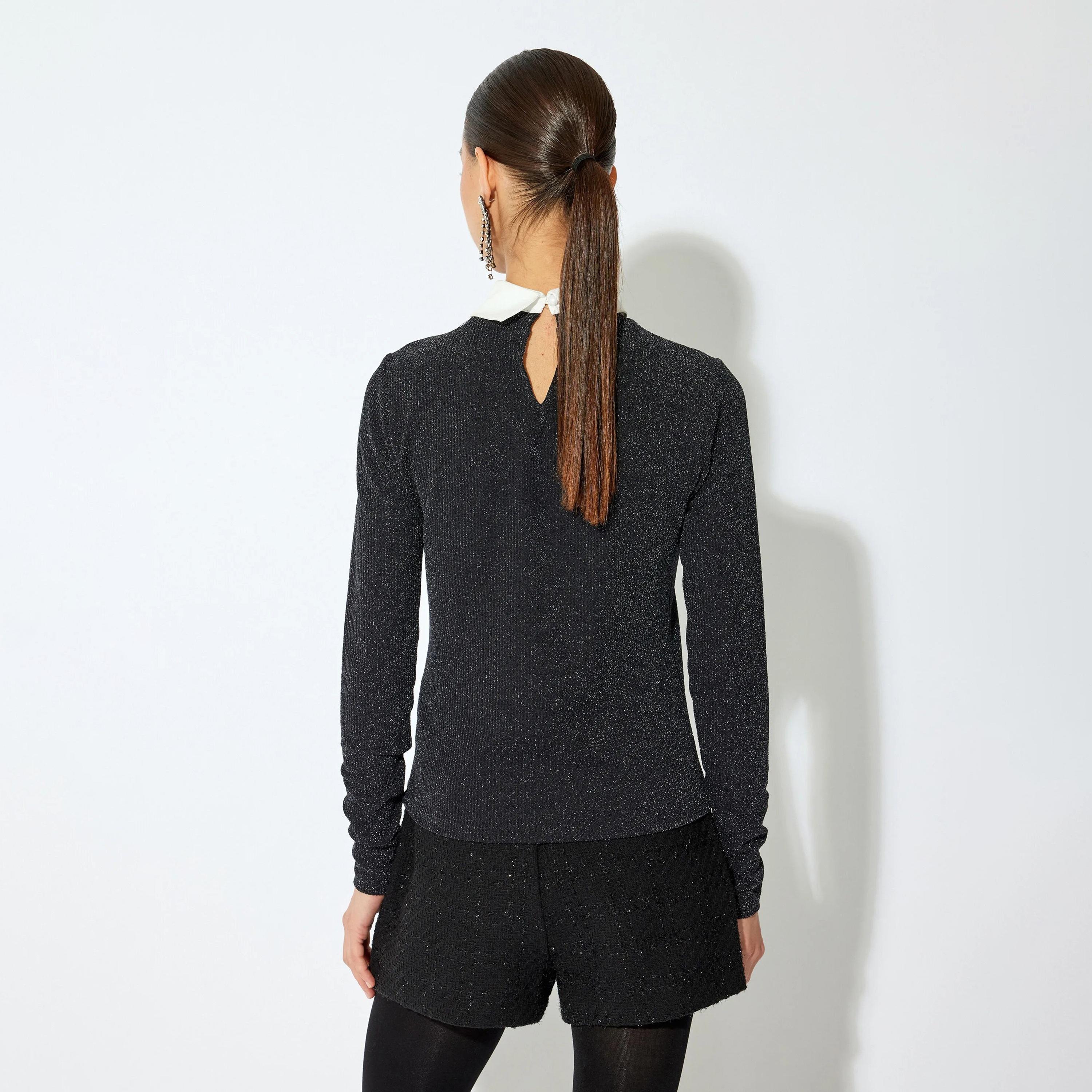 KOTON Black Women's Sweater-women-winterwear-cardigansandjumpers-jumpers-image-3