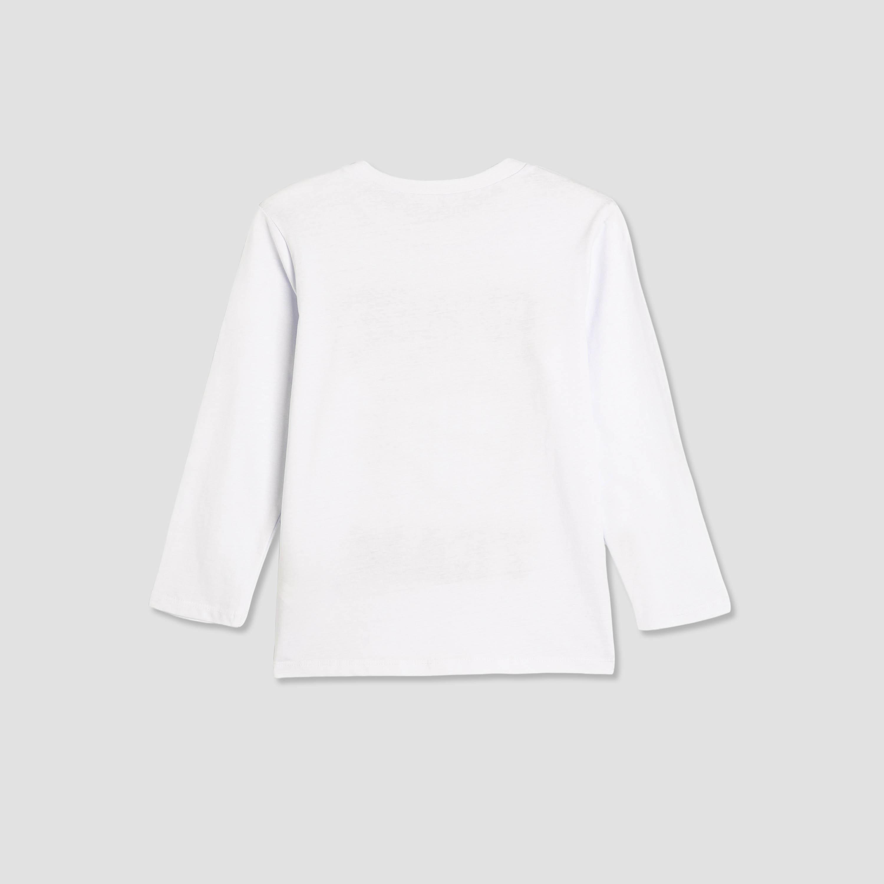 تيشيرت بياقة دائرية وأكمام طويلة، مطبوع من كوتون-boys-clothing-tshirtsandpolos-image-2