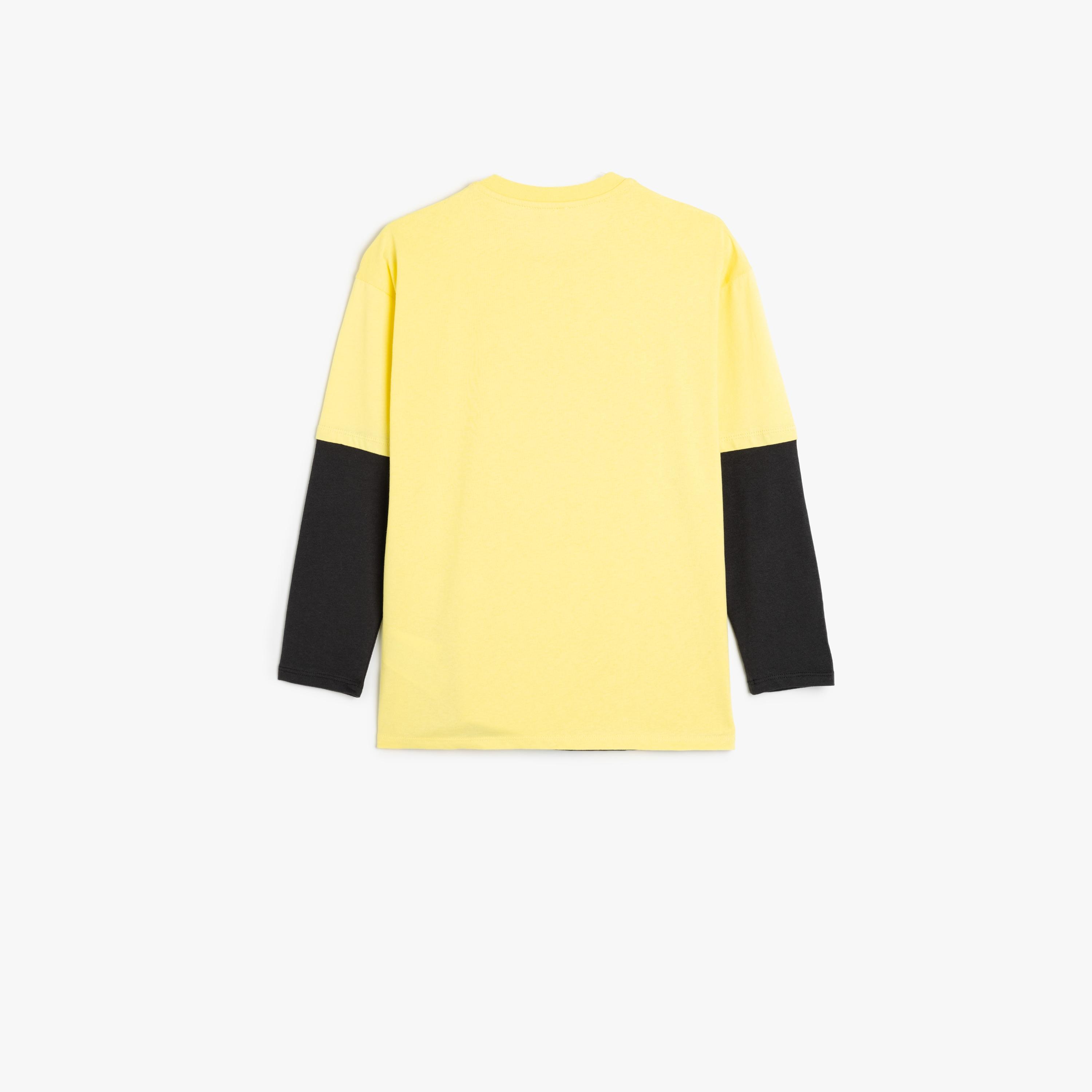 Koton Long Sleeves Round Neck Printed T-Shirt-boys-clothing-tshirtsandpolos-image-2
