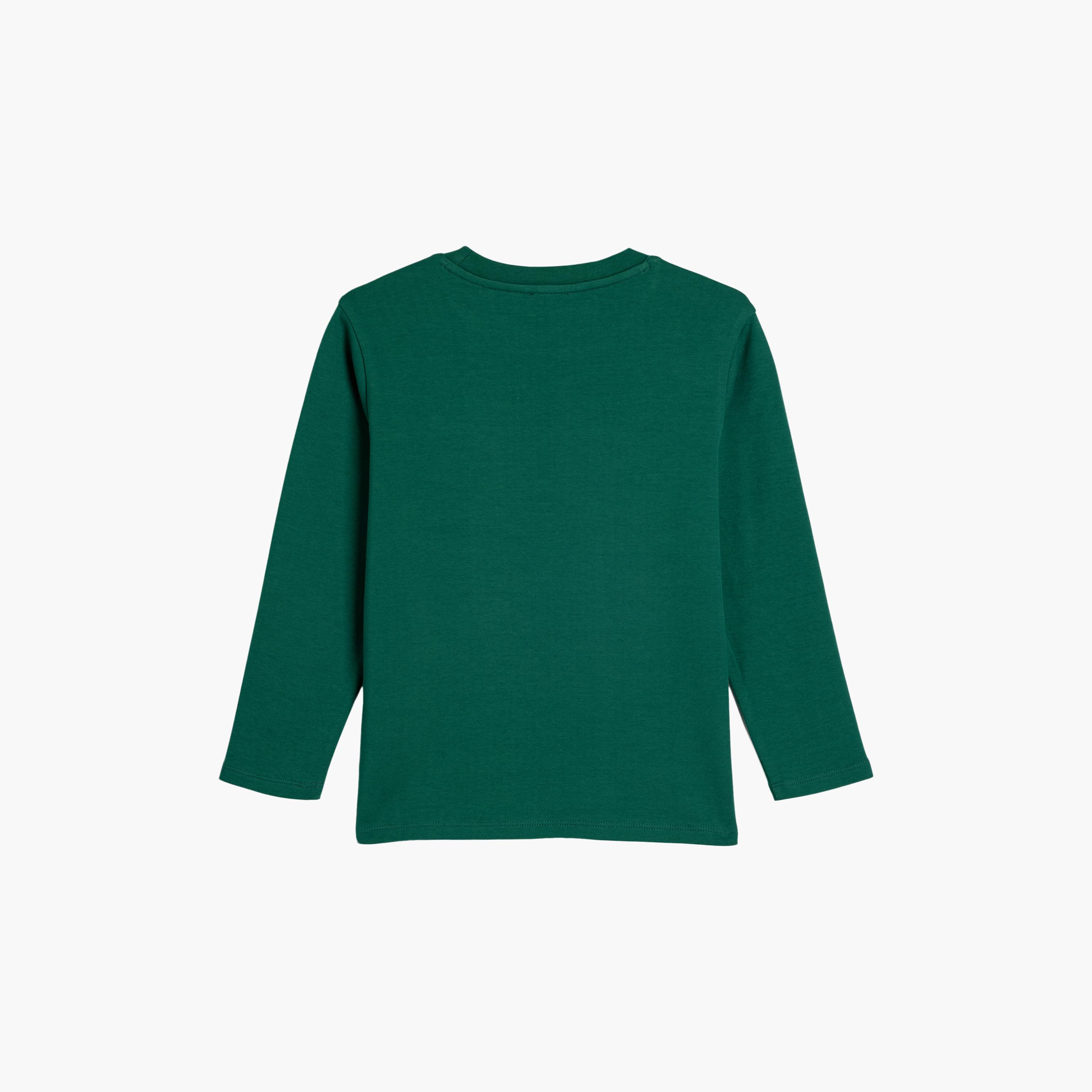 Koton Long Sleeves Solid T-Shirt-boys-clothing-tshirtsandpolos-image-2