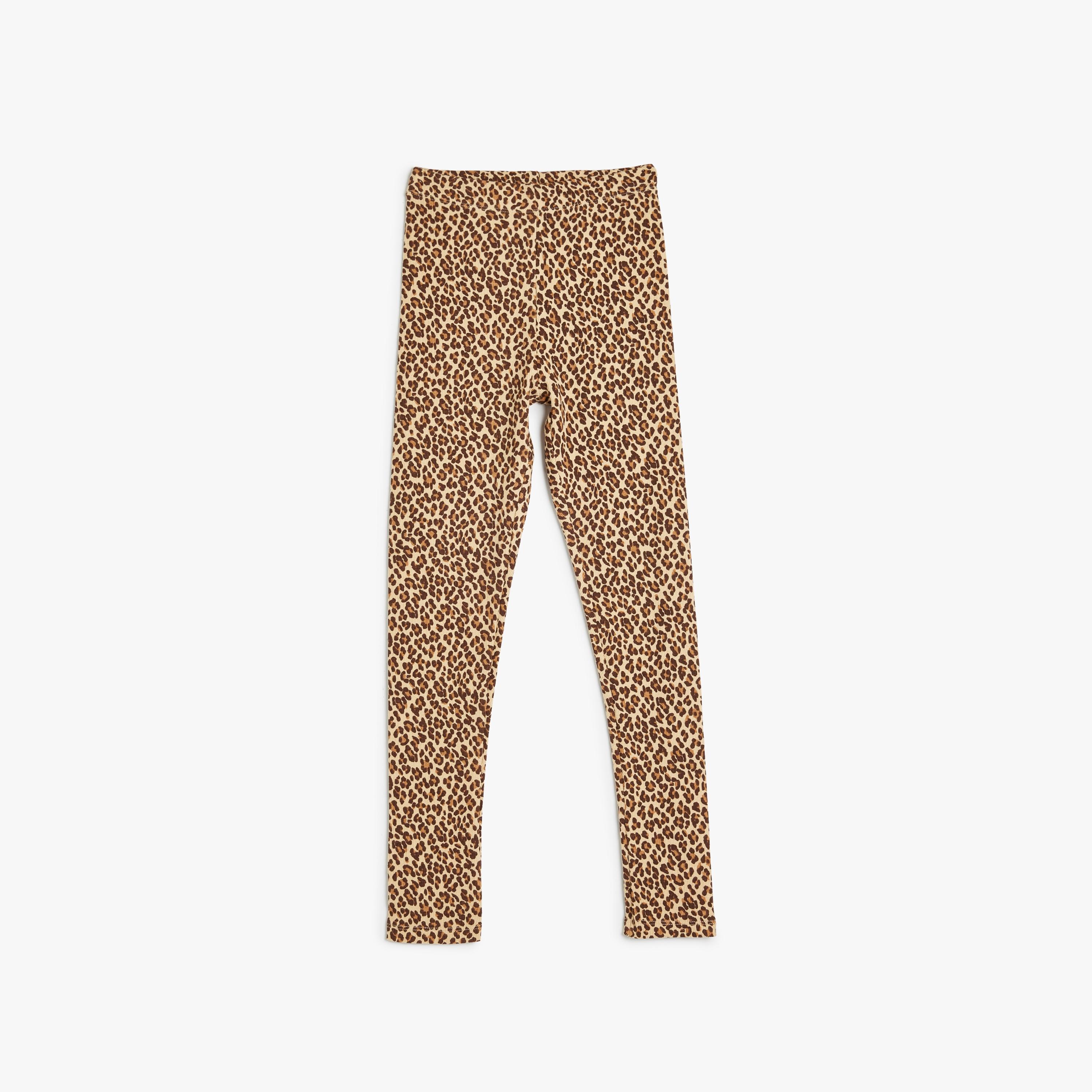 Koton Printed Elasticated Leggings-girls-clothing-bottoms-leggings-image-1
