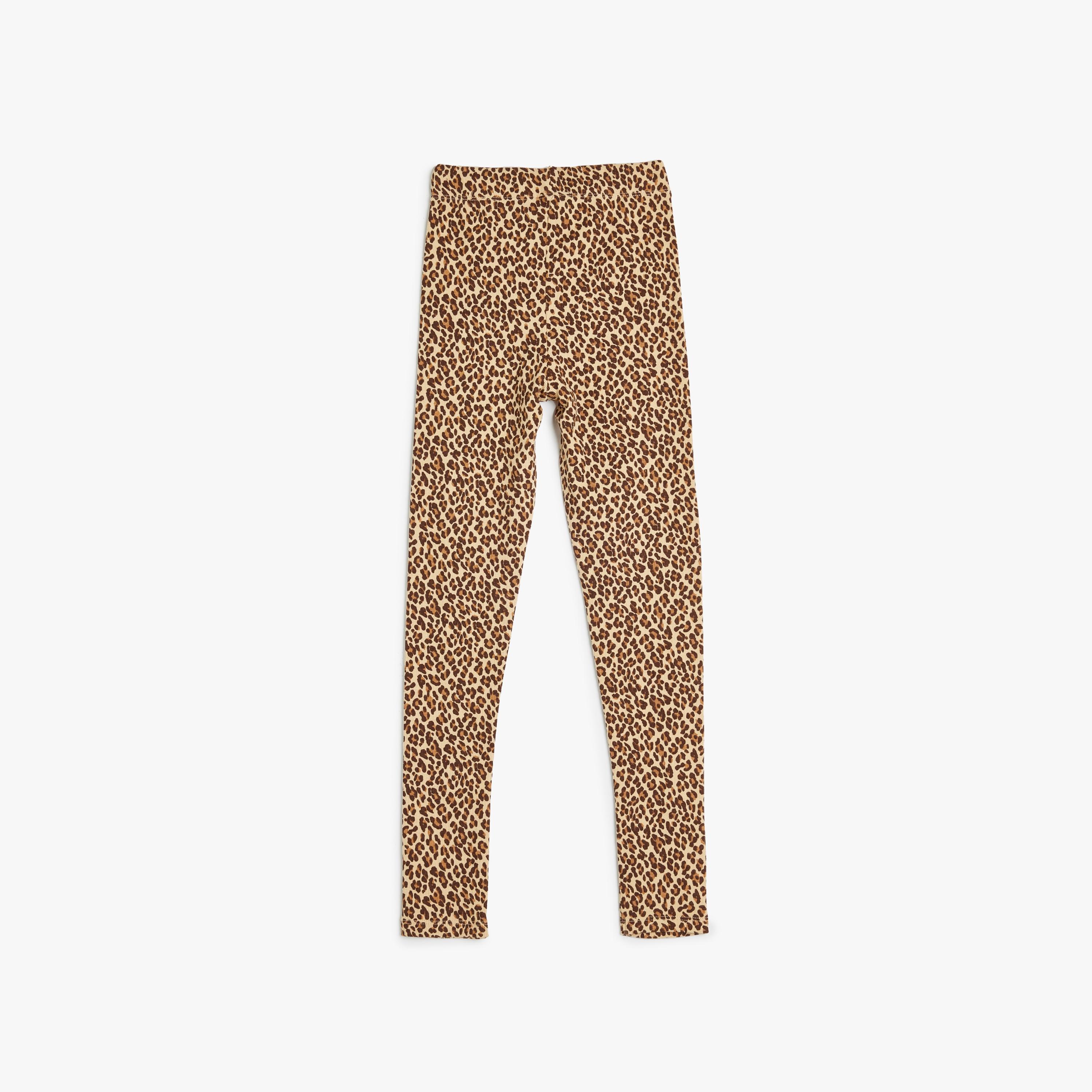 Koton Printed Elasticated Leggings-girls-clothing-bottoms-leggings-image-2