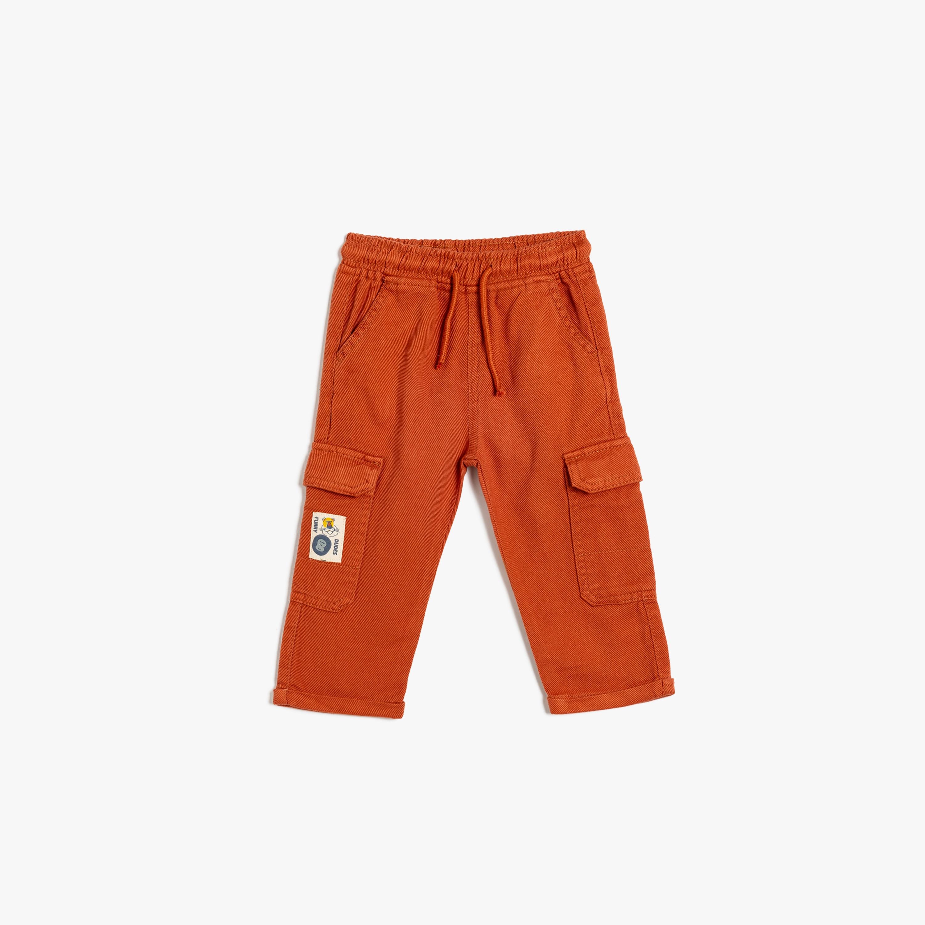 Koton Printed Elasticated Drawstring Track Pants-boys-clothing-bottoms-joggersandtrackpants-image-1