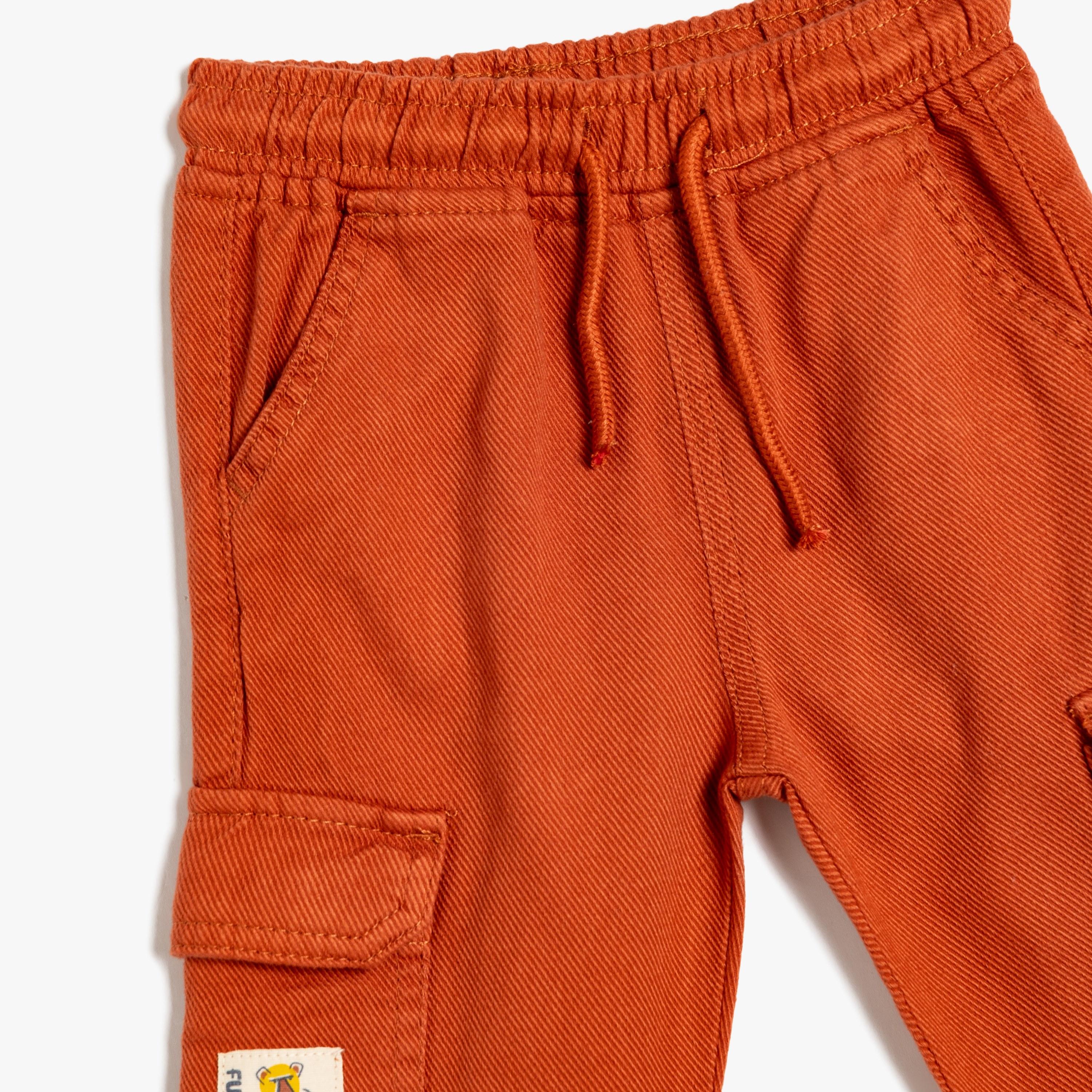Koton Printed Elasticated Drawstring Track Pants-boys-clothing-bottoms-joggersandtrackpants-image-3
