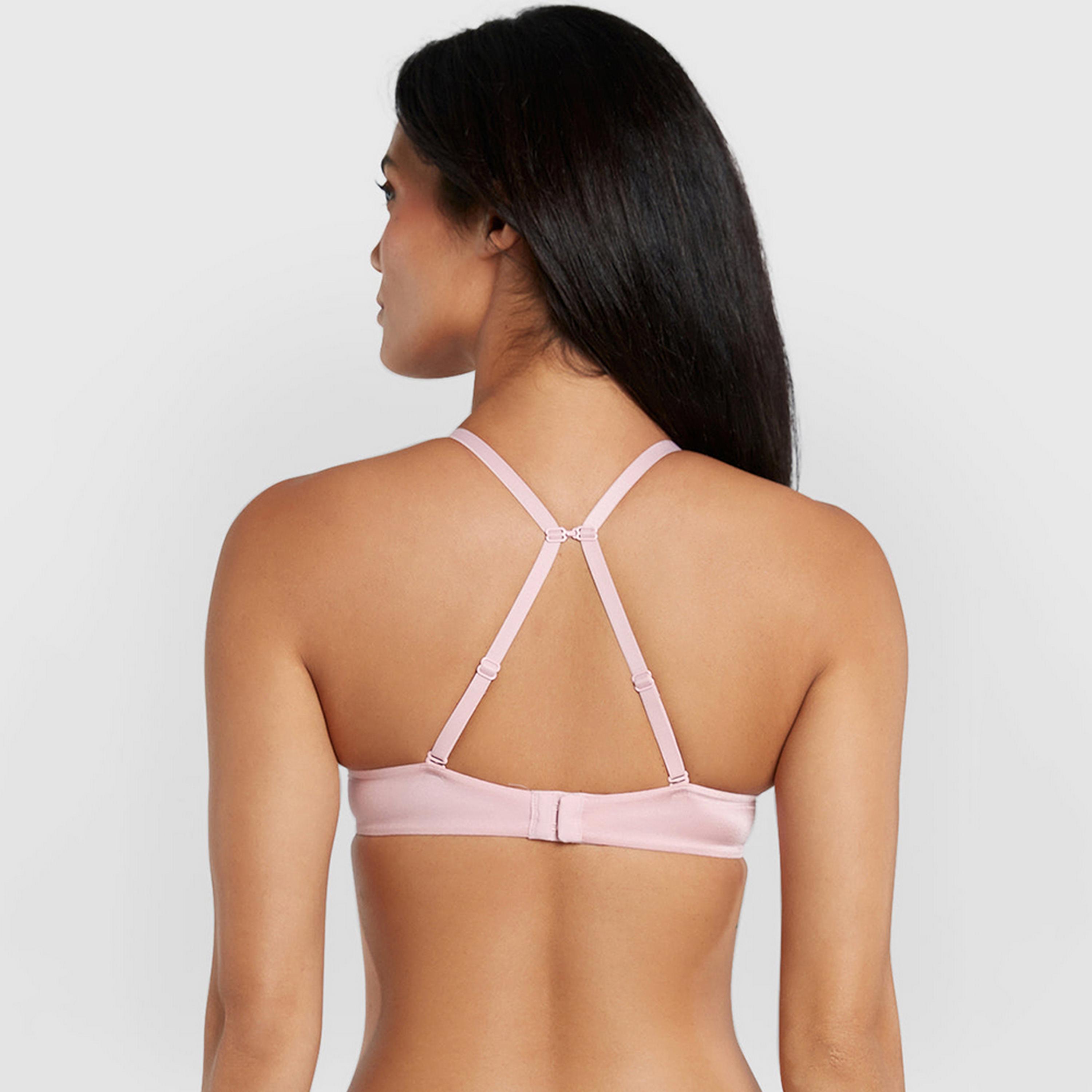 Isla & Evie Obvious Wired High Support Padded Women's Double Push-Up Plunge Bra-women-clothing-lingerie-bras-image-3