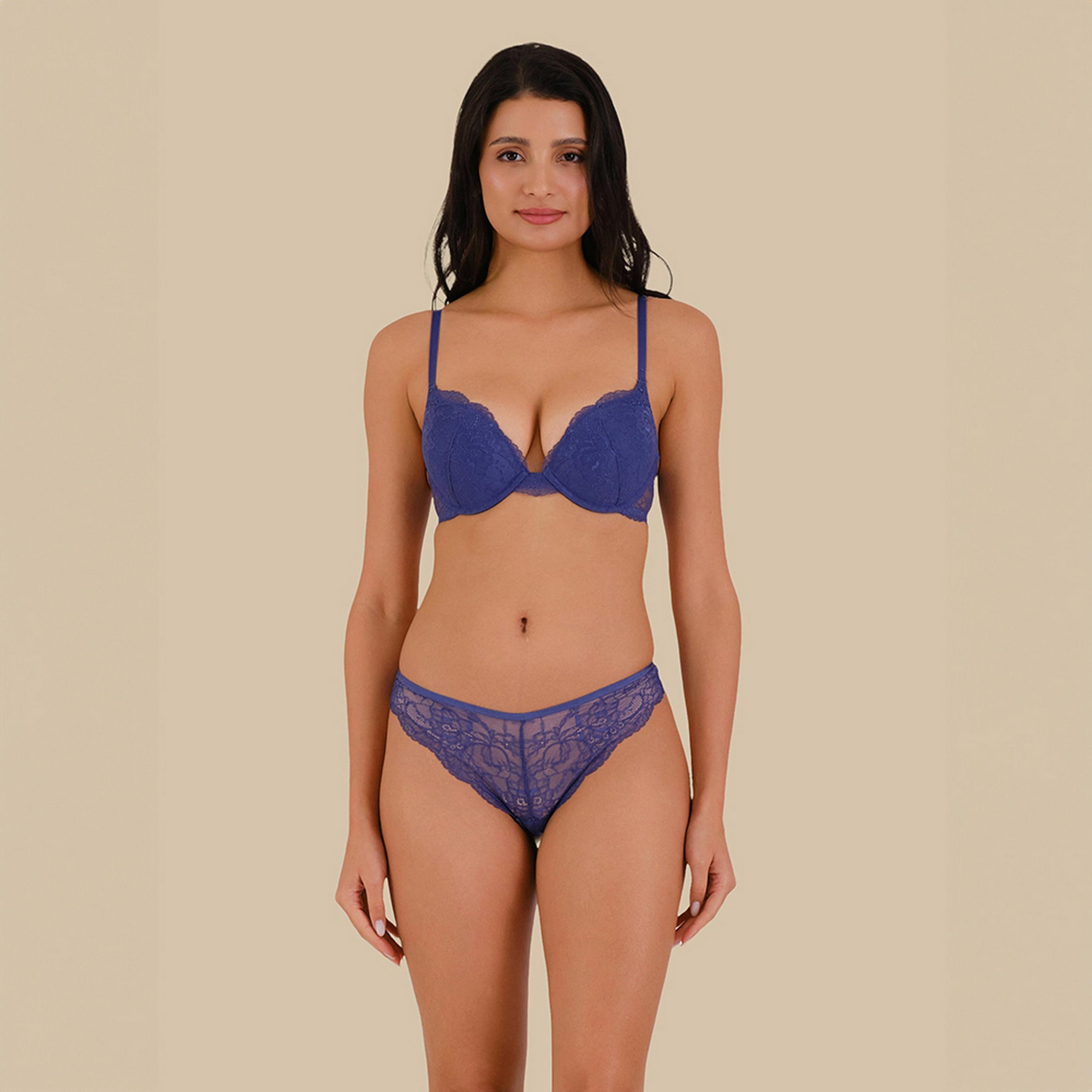 Isla & Evie Lace Low Coverage Women's Thongs-women-clothing-lingerie-panties-image-6