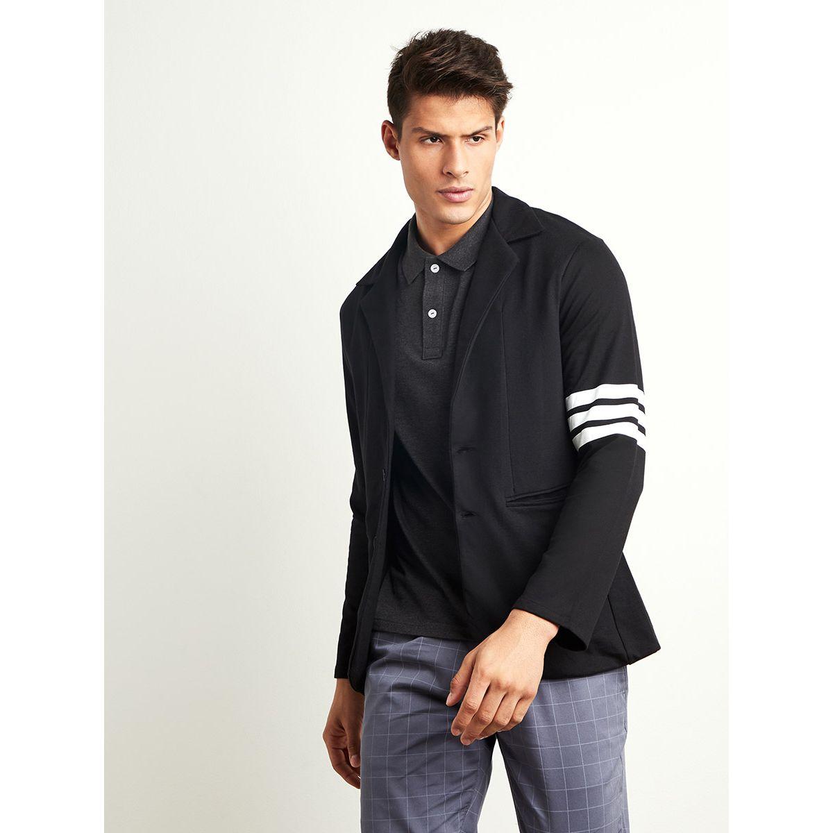 جاكيت بليزر مخطط بأكمام طويلة من ستايلي-men-clothing-jacketsandblazers-blazers-image-3