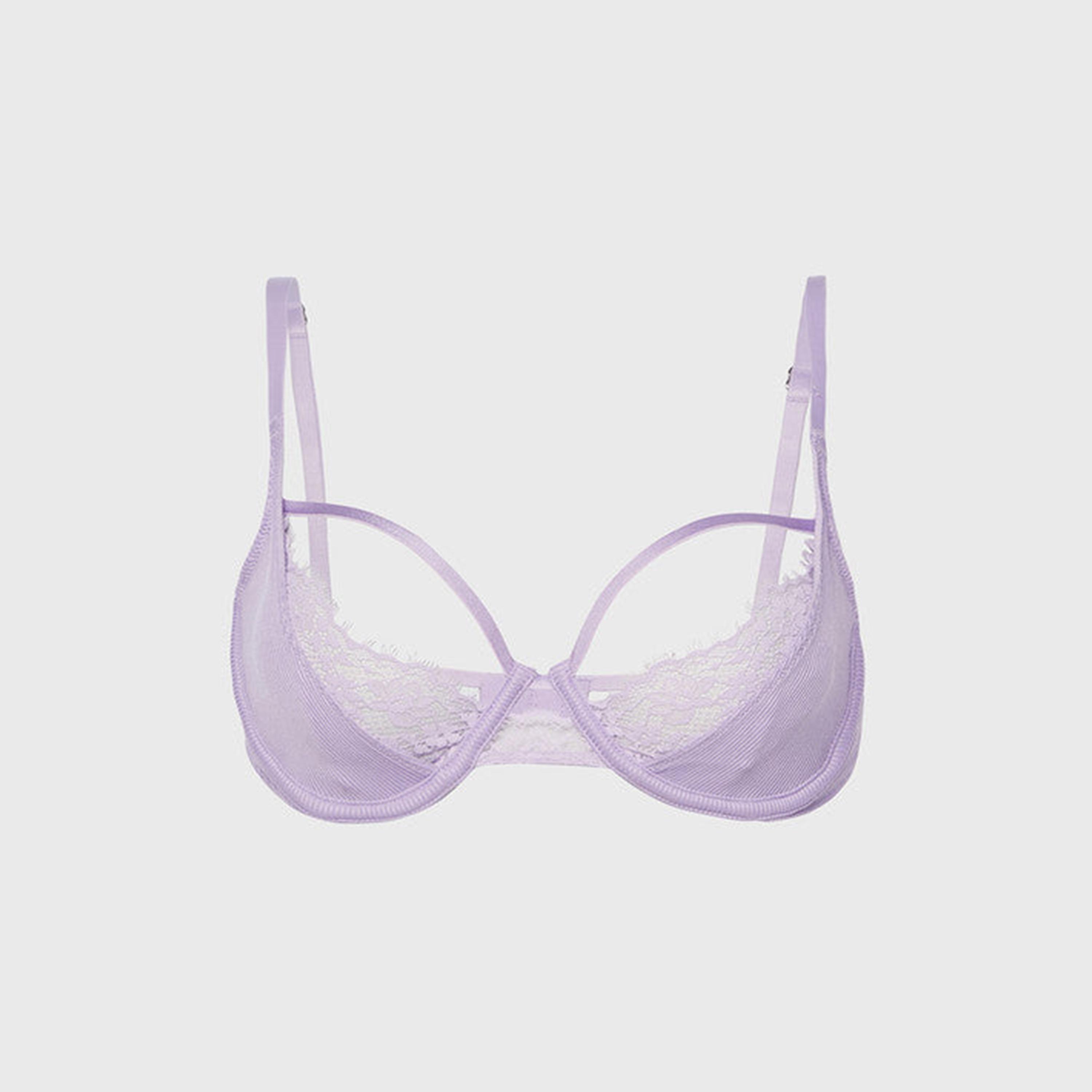حمالة صدر نسائية بلون ورد بنفسجي غير مبطنة بدون أسلاك-women-clothing-lingerie-bras-image-1