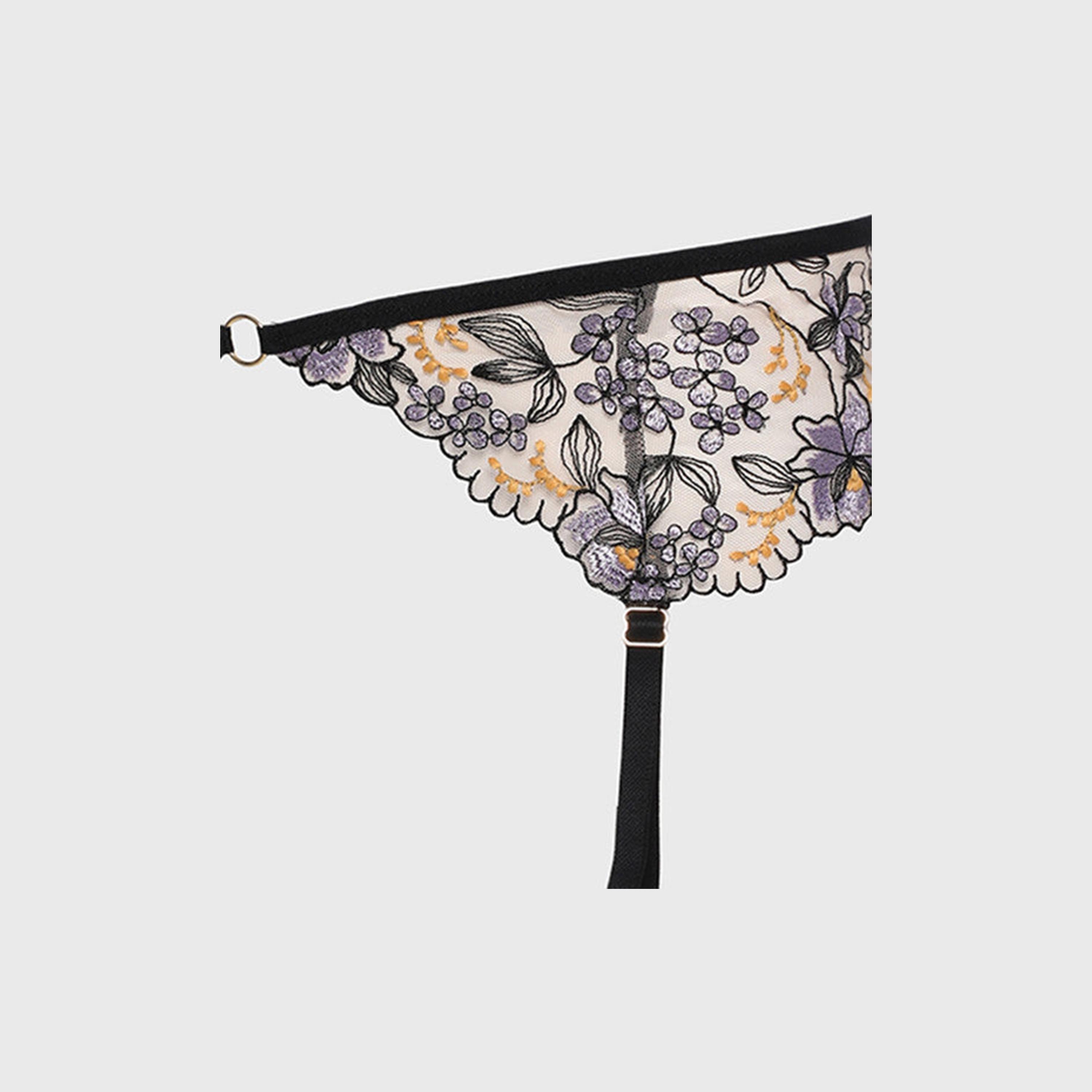 La Senza Black Women's Garters-women-clothing-lingerie-panties-image-2
