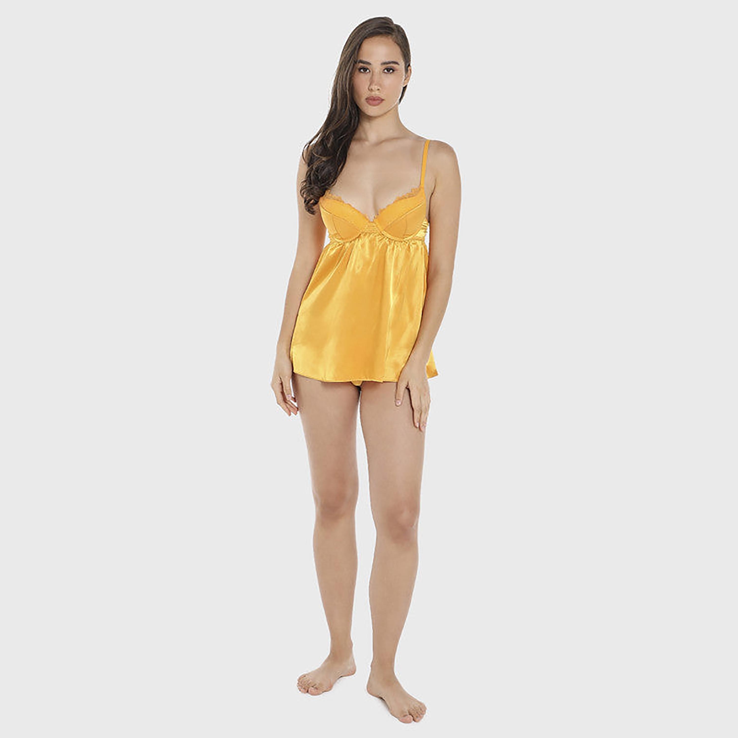 بيبي دول نسائي من La Senza غير مبطن وغير سلكي من نوع Mango Sunset-women-clothing-lingerie-babydollsandbodysuits-image-2
