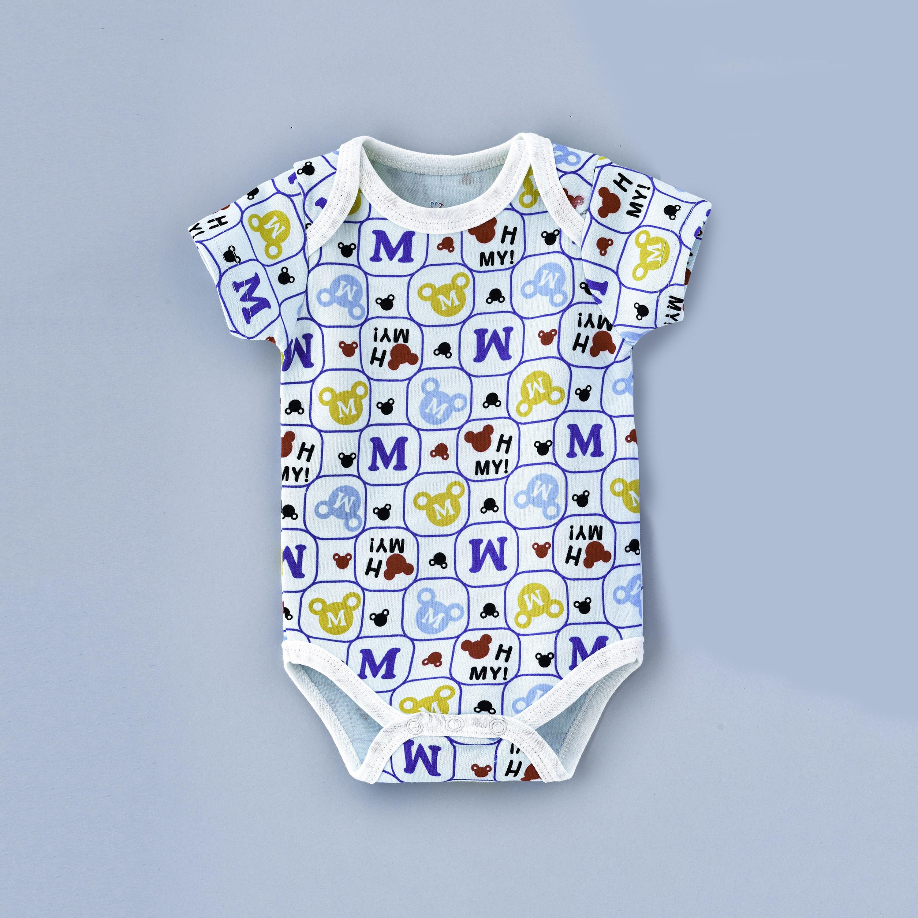 Babyqlo Alphabets Printed Bodysuit-baby-girls-clothing-bodysuits-image-1