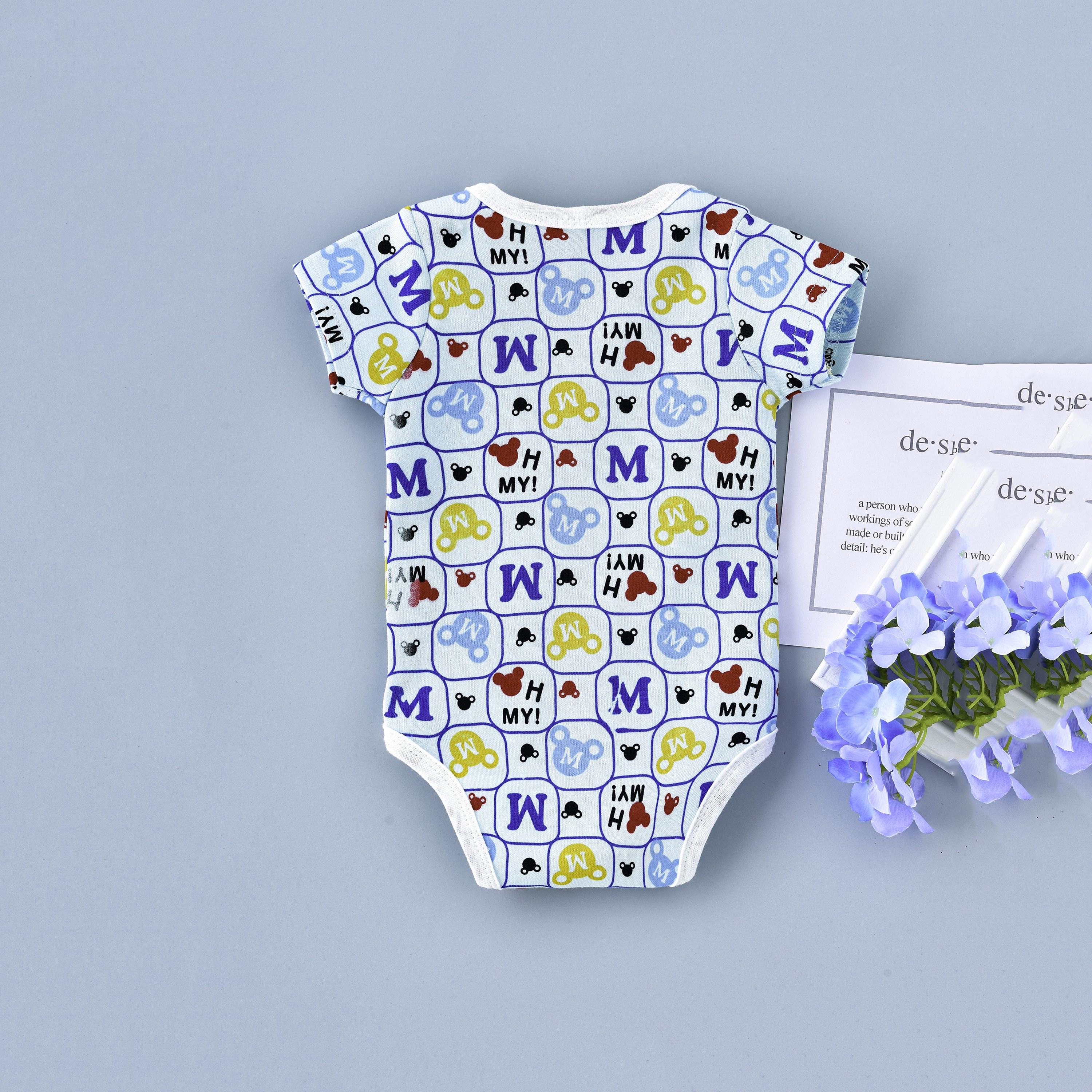 Babyqlo Alphabets Printed Bodysuit-baby-girls-clothing-bodysuits-image-2