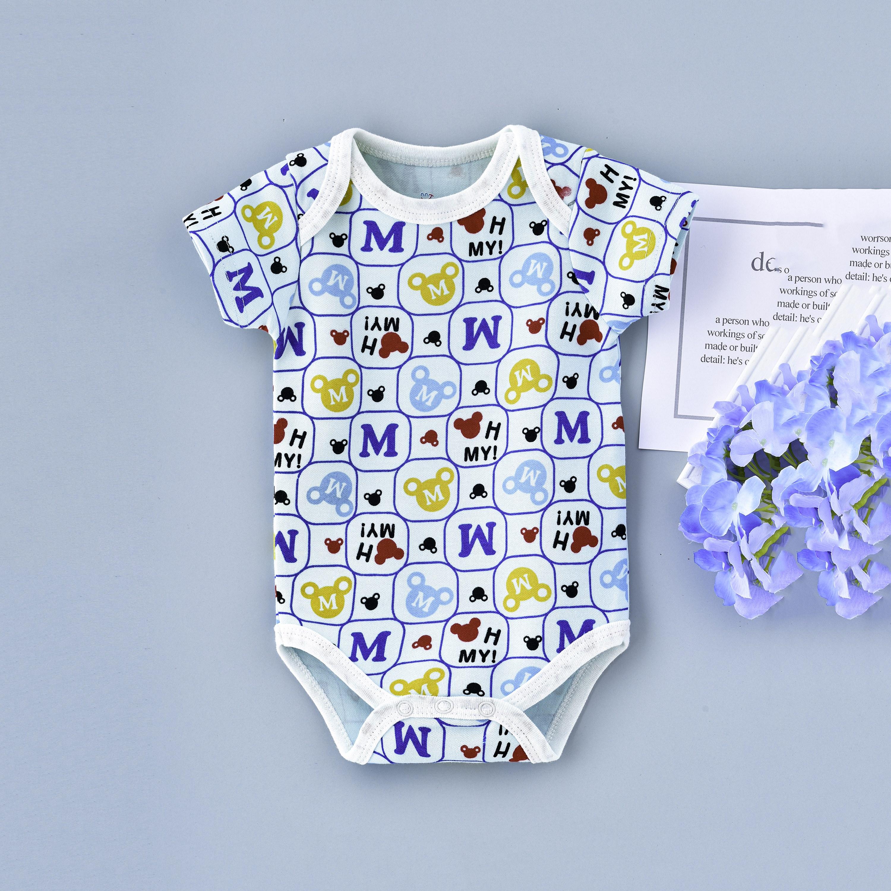 Babyqlo Alphabets Printed Bodysuit-baby-girls-clothing-bodysuits-image-5