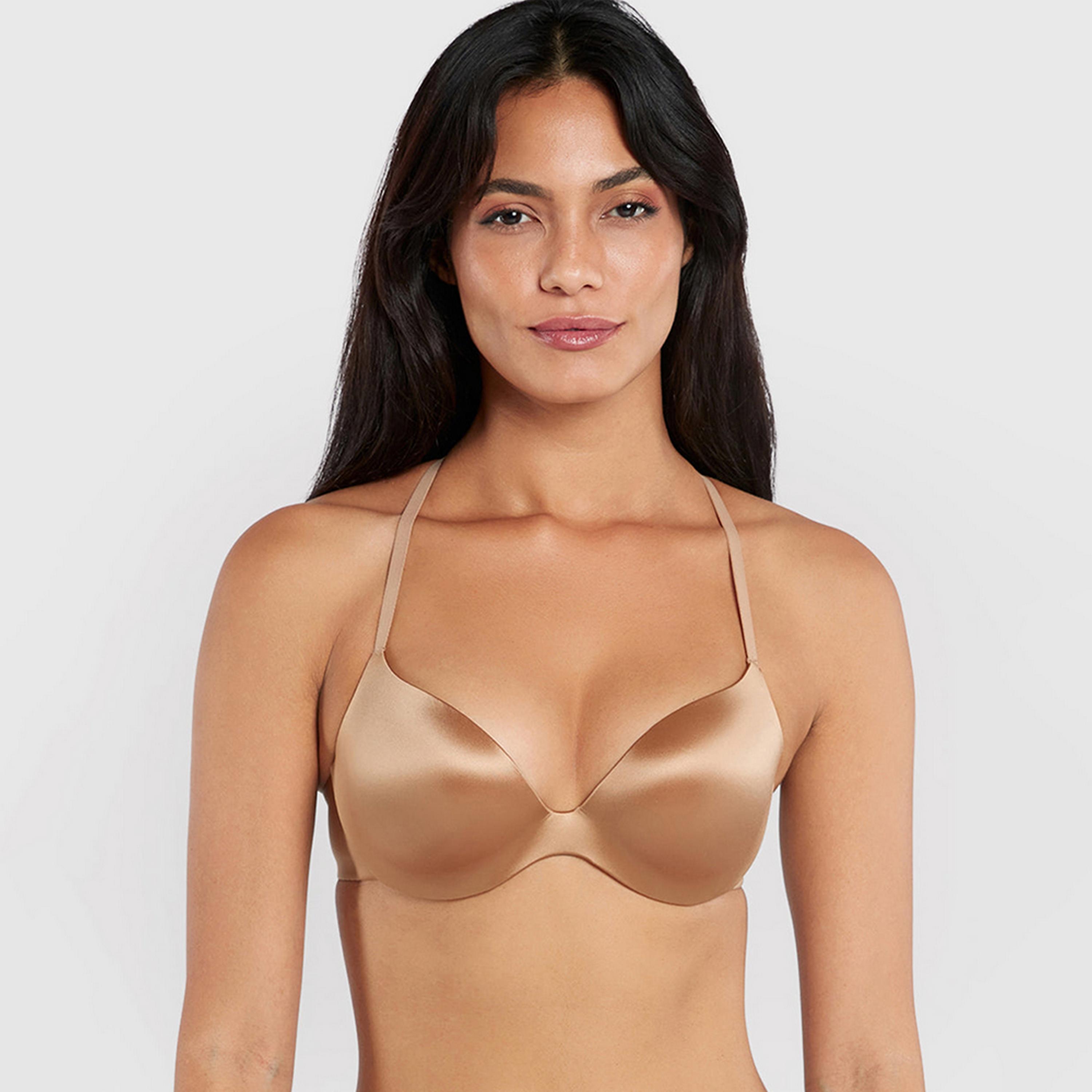 حمالة صدر نسائية بوش أب بأسلاك وداعمة متوسطة ومبطنة "بودي كيس" من لا سنزا-women-clothing-lingerie-bras-image-1