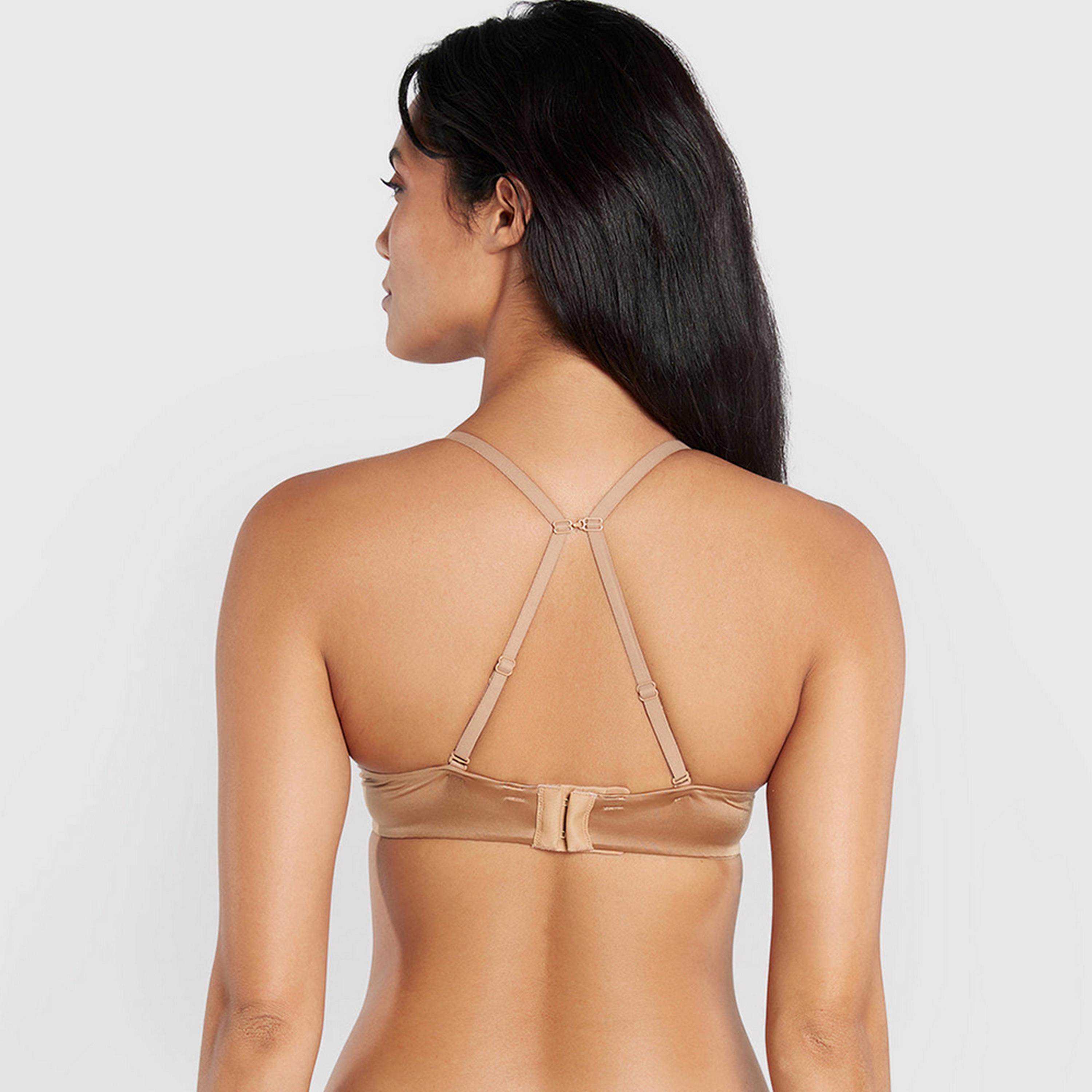 حمالة صدر نسائية بوش أب بأسلاك وداعمة متوسطة ومبطنة "بودي كيس" من لا سنزا-women-clothing-lingerie-bras-image-4