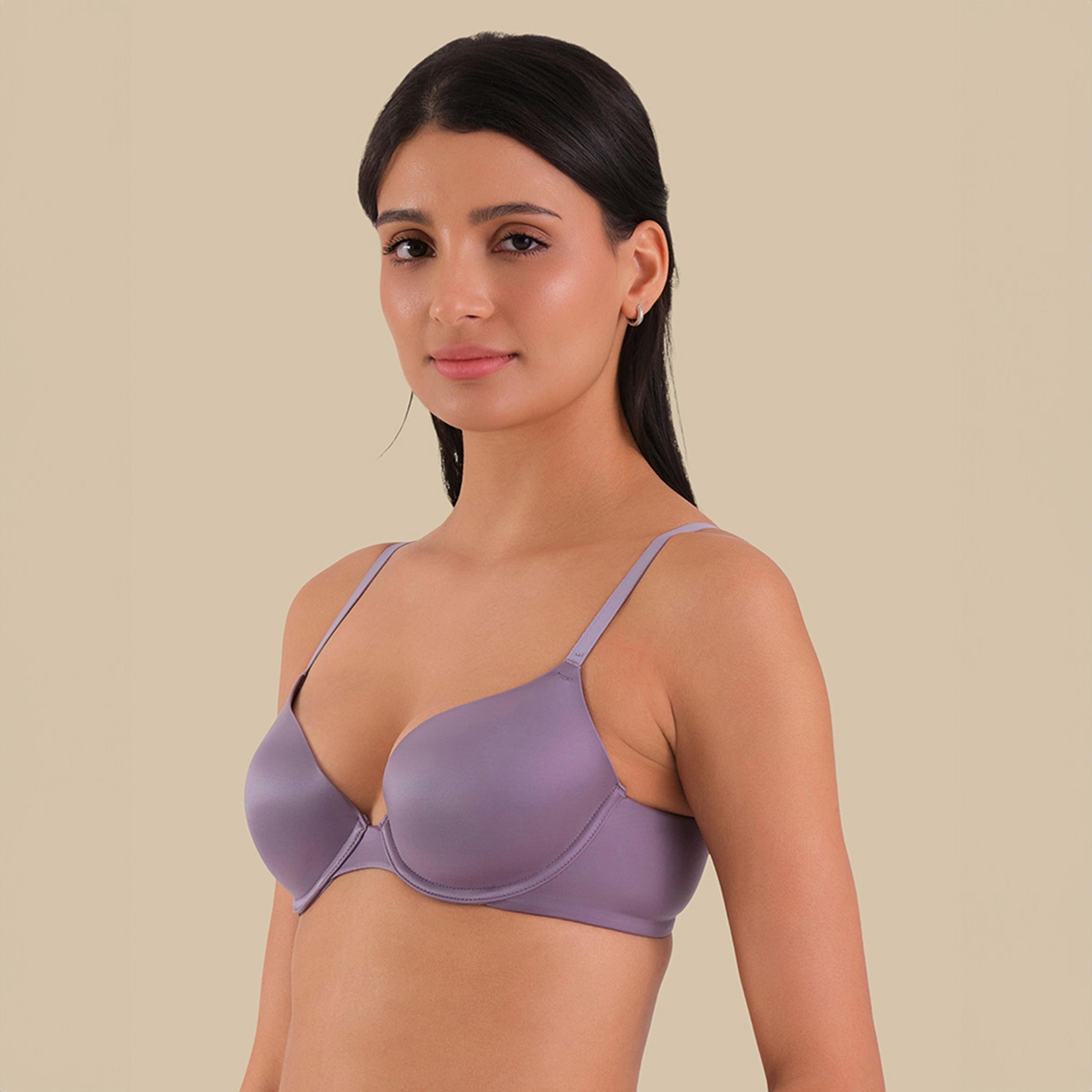 La Senza Body Kiss Comfort Wired Medium Support Padded Women's T-Shirt Bra-women-clothing-lingerie-bras-image-5