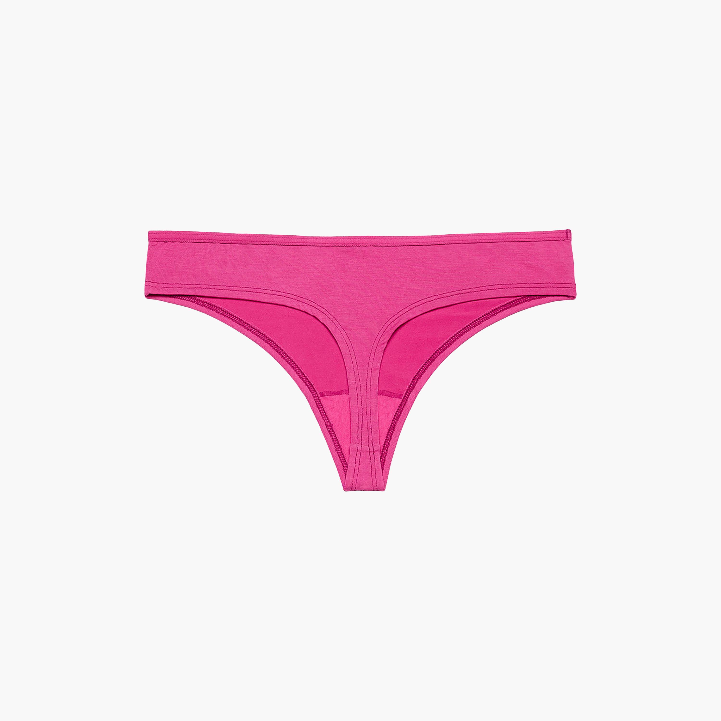 La Senza Ultrasoft Low Coverage Women's Thong Panties-women-clothing-lingerie-panties-image-5