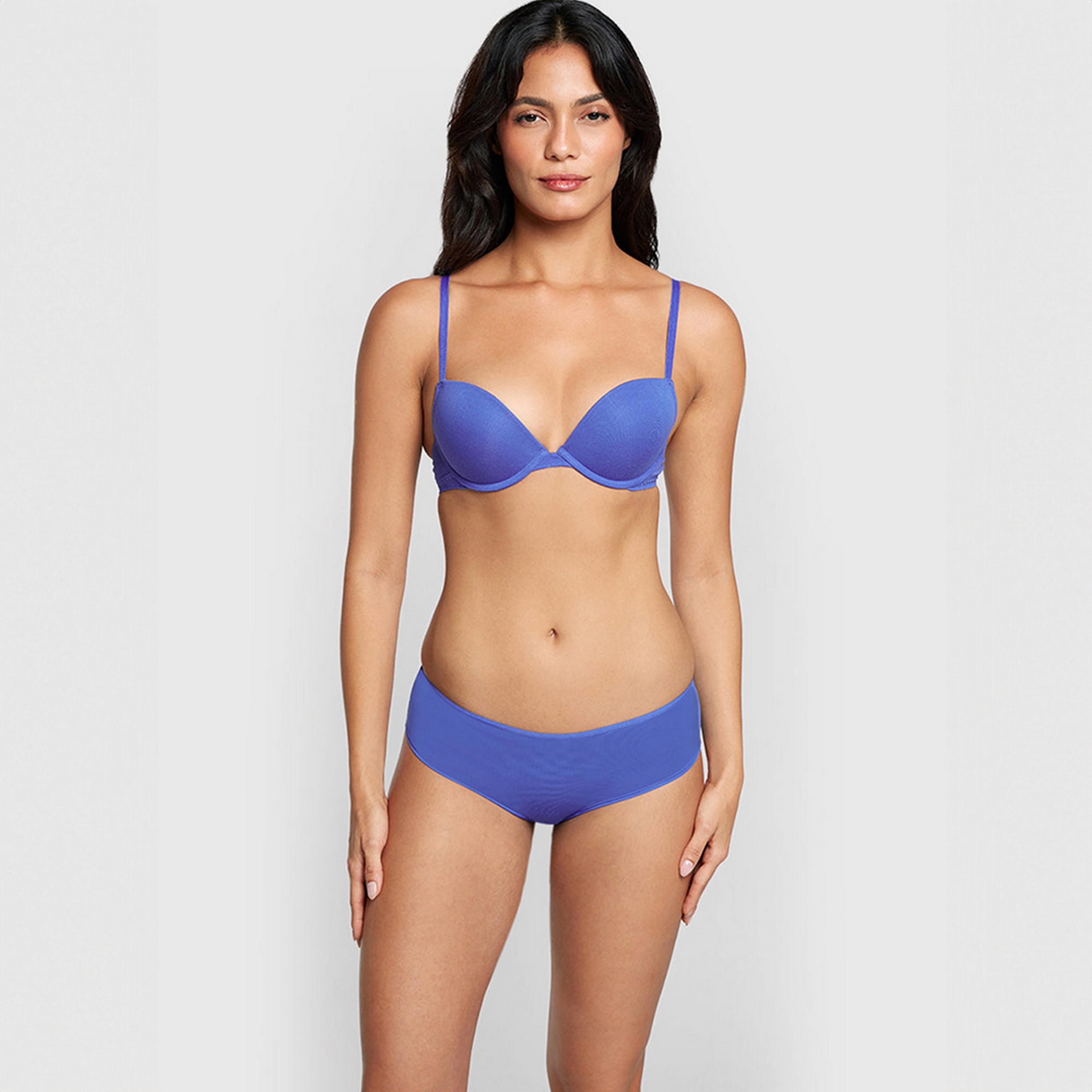 سروال داخلي نسائي هيبيستر بتغطية متوسطة، مودال فائق النعومة من لا سنزا-women-clothing-lingerie-panties-image-2