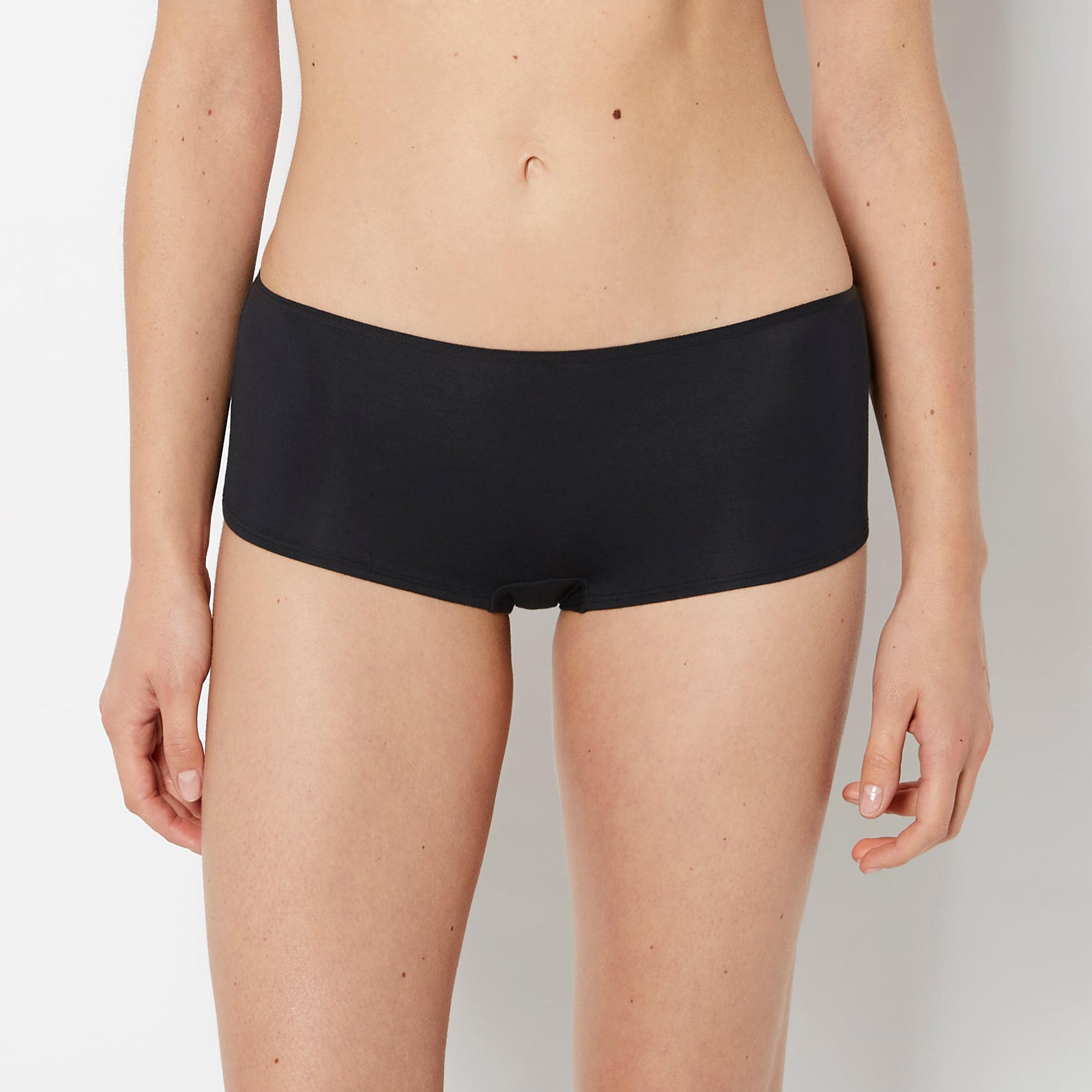 La Senza Trendy Ultrasoft Full Coverage Women's Boyshort Panties-women-clothing-lingerie-panties-image-1