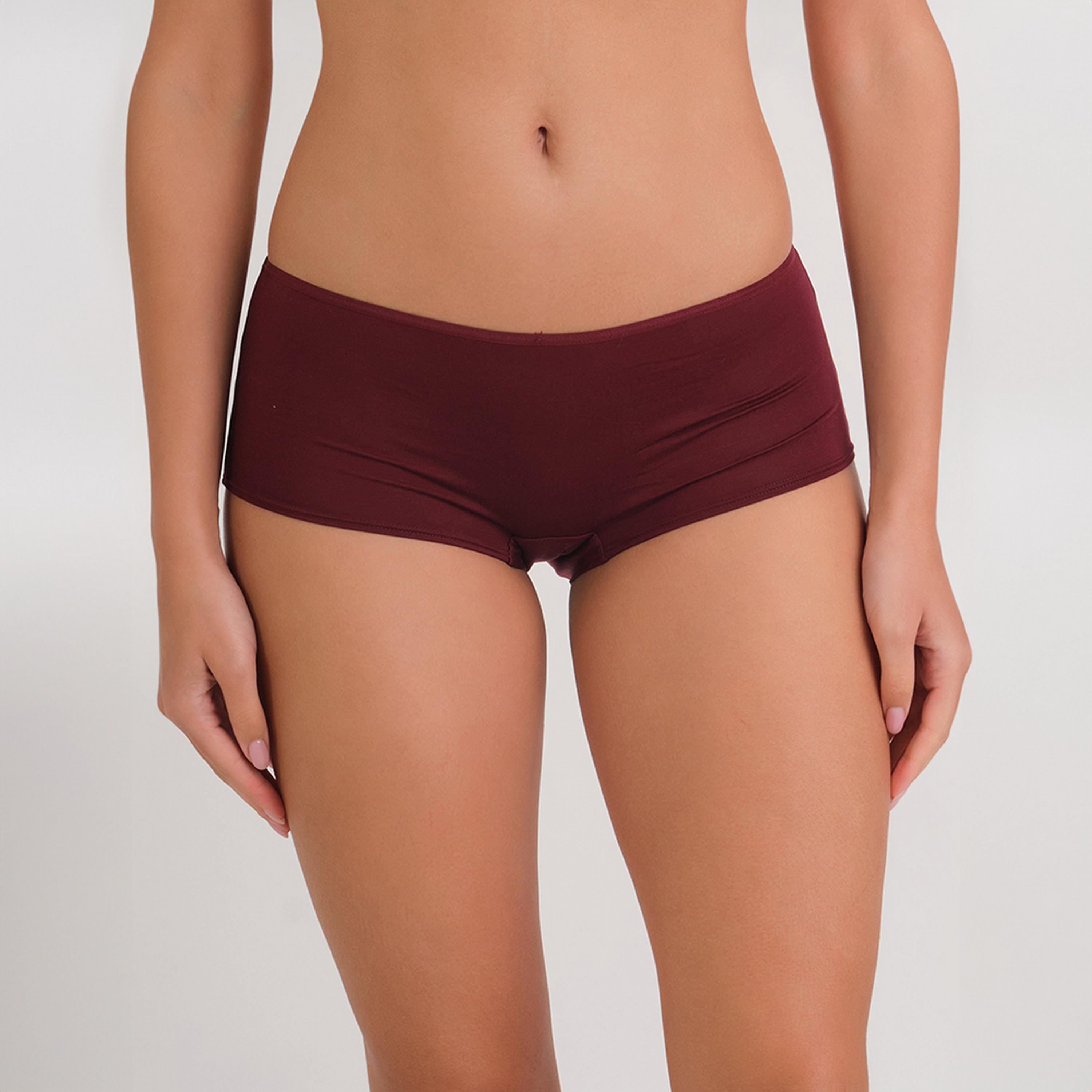 سروال داخلي بوي شورت بتغطية كاملة للنساء ألتراسوفست من لا سينزا-women-clothing-lingerie-panties-image-29