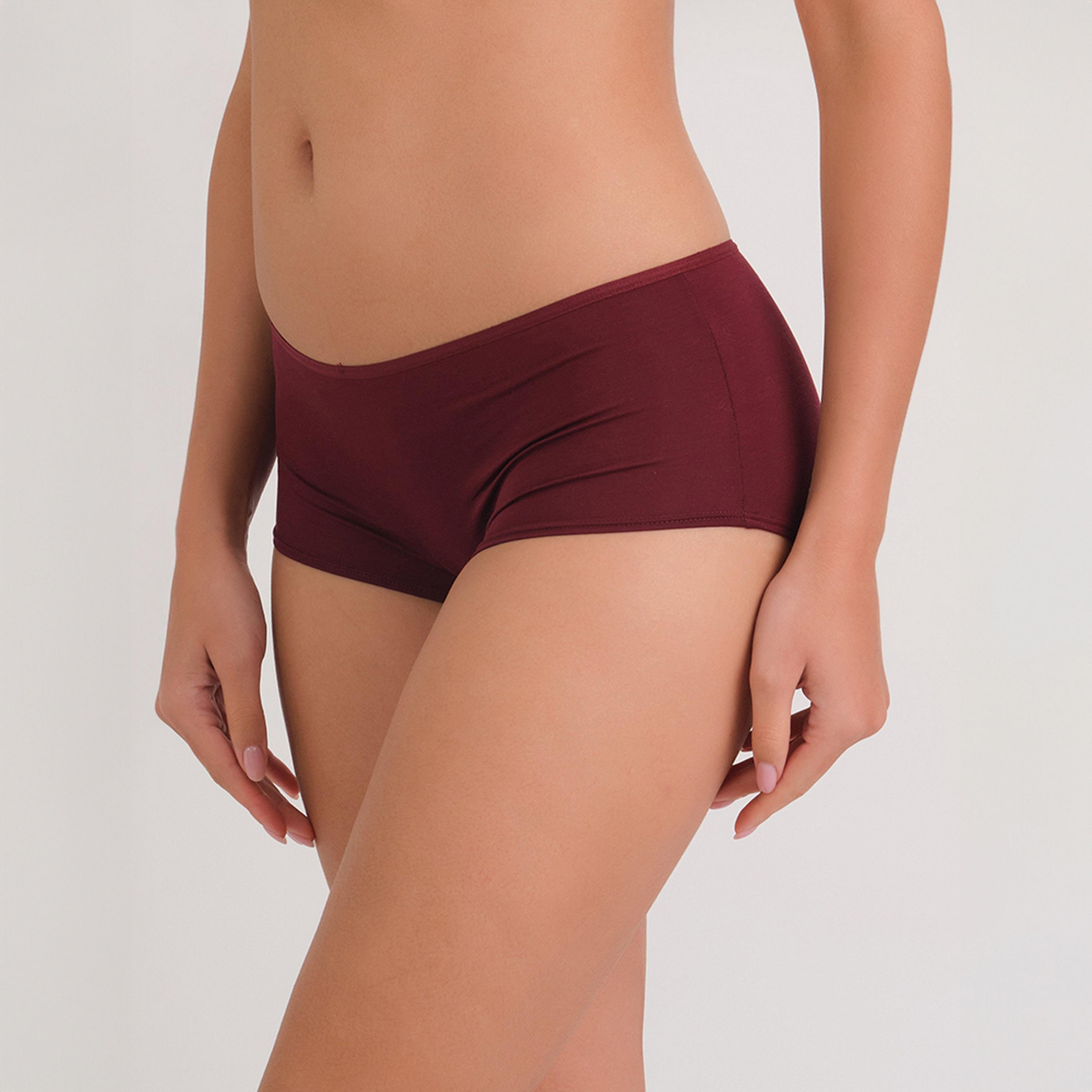 سروال داخلي بوي شورت بتغطية كاملة للنساء ألتراسوفست من لا سينزا-women-clothing-lingerie-panties-image-30