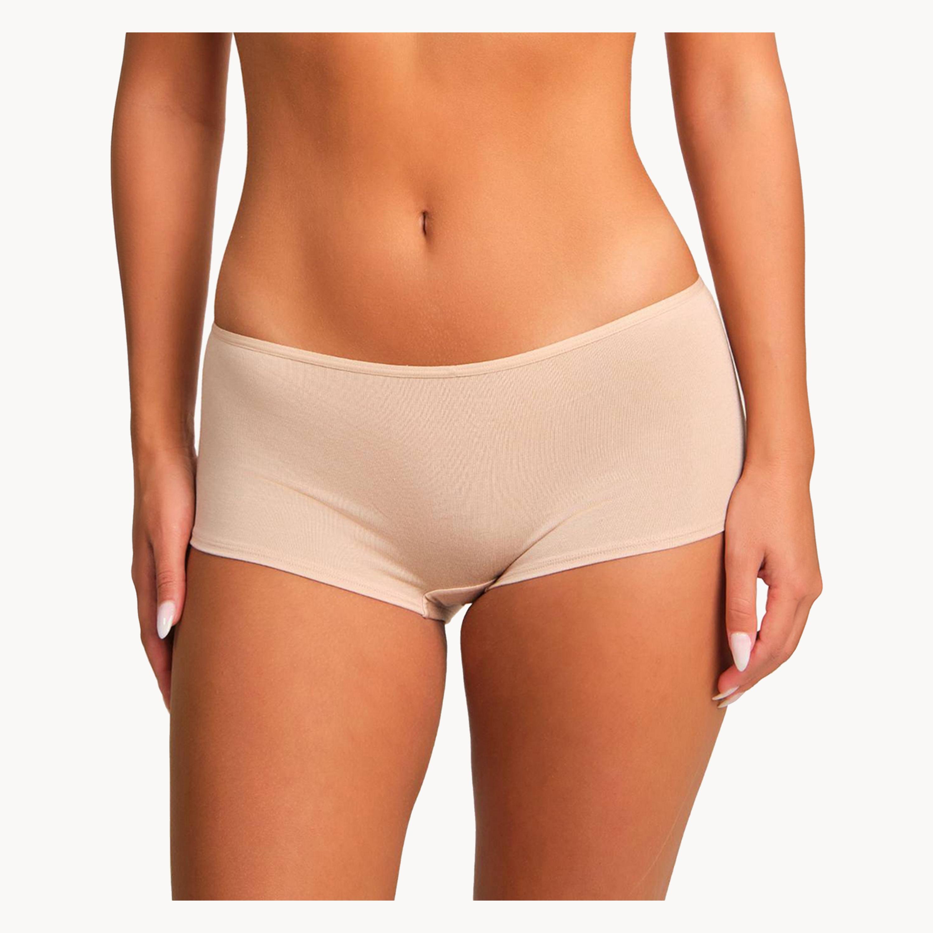 سروال داخلي بوي شورت بتغطية كاملة للنساء ألتراسوفست من لا سينزا-women-clothing-lingerie-panties-image-1